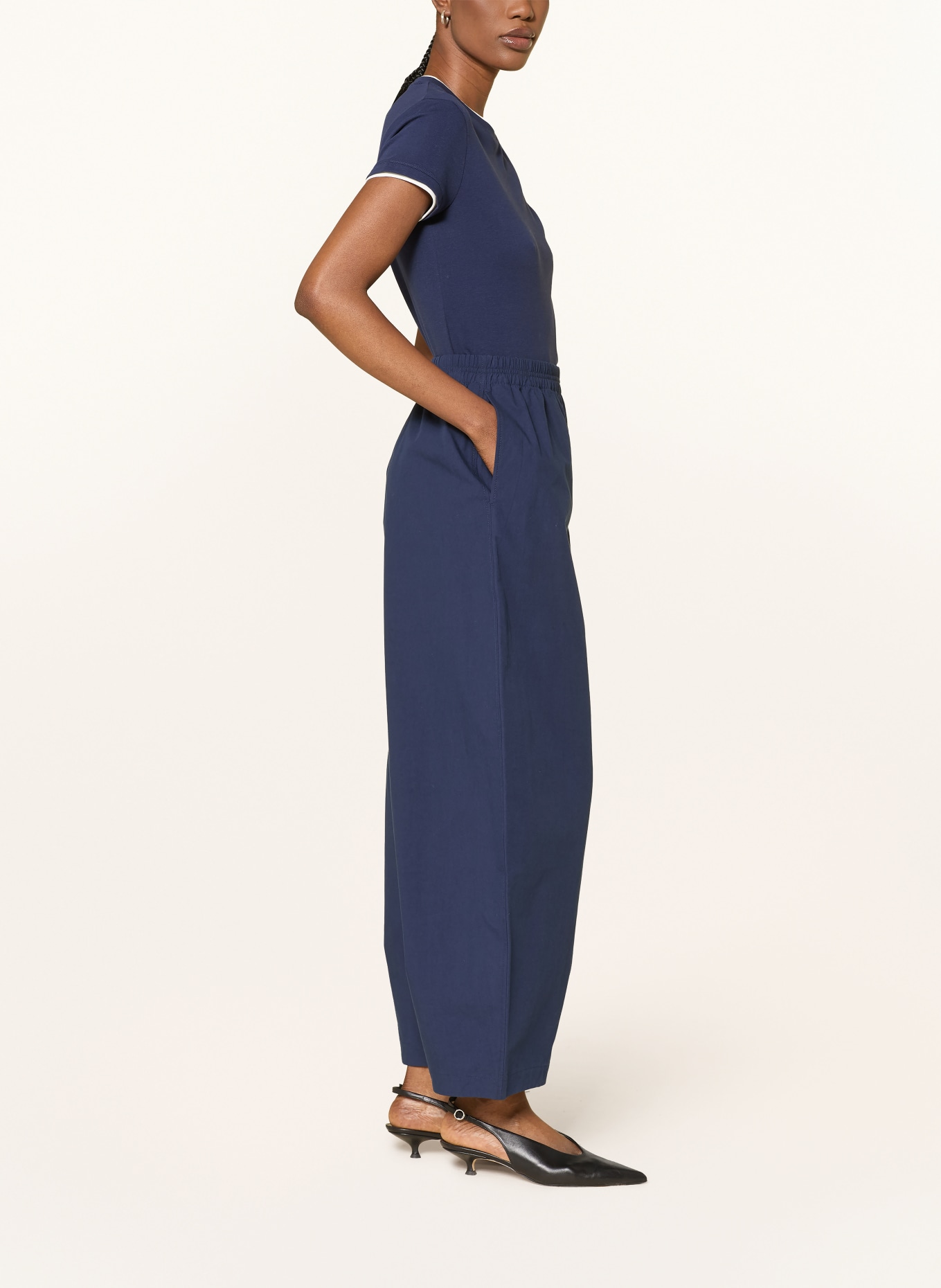 ARKET 7/8-Hose: DUNKELBLAU