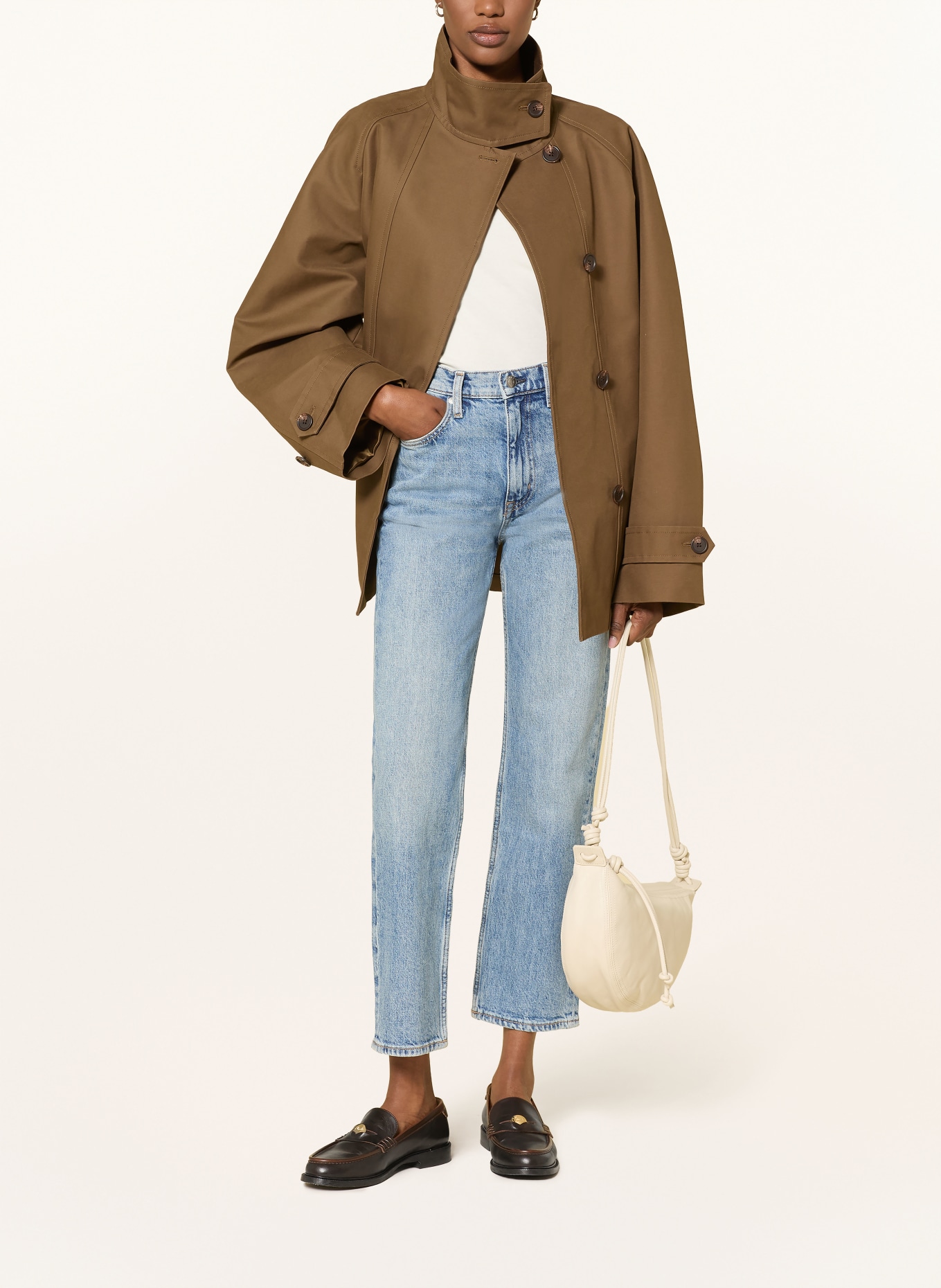 ARKET Jean court: 019 Denim Blue Light