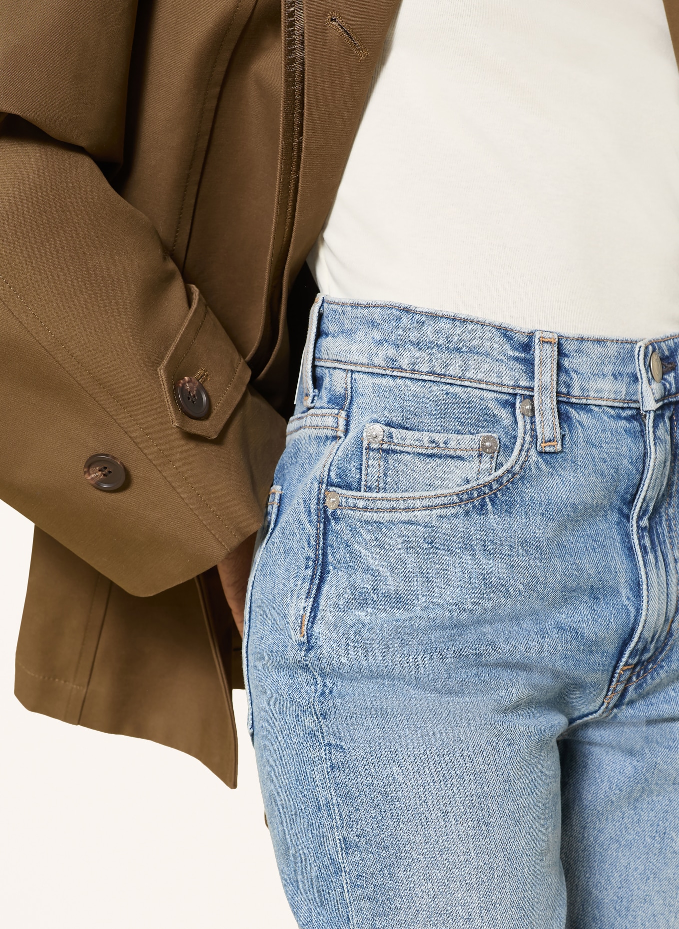 ARKET Jean court: 019 Denim Blue Light