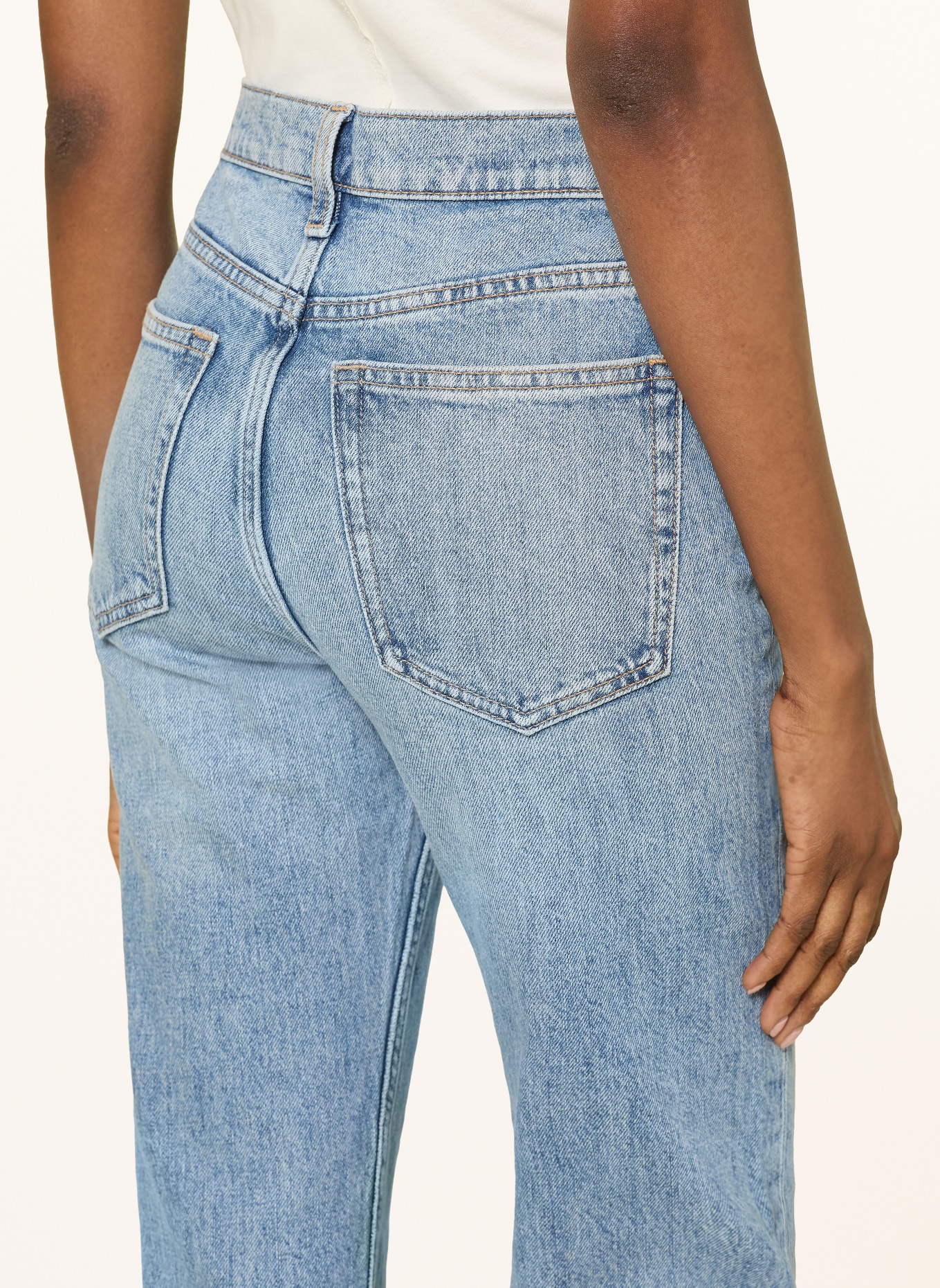 ARKET Jean court: 019 Denim Blue Light