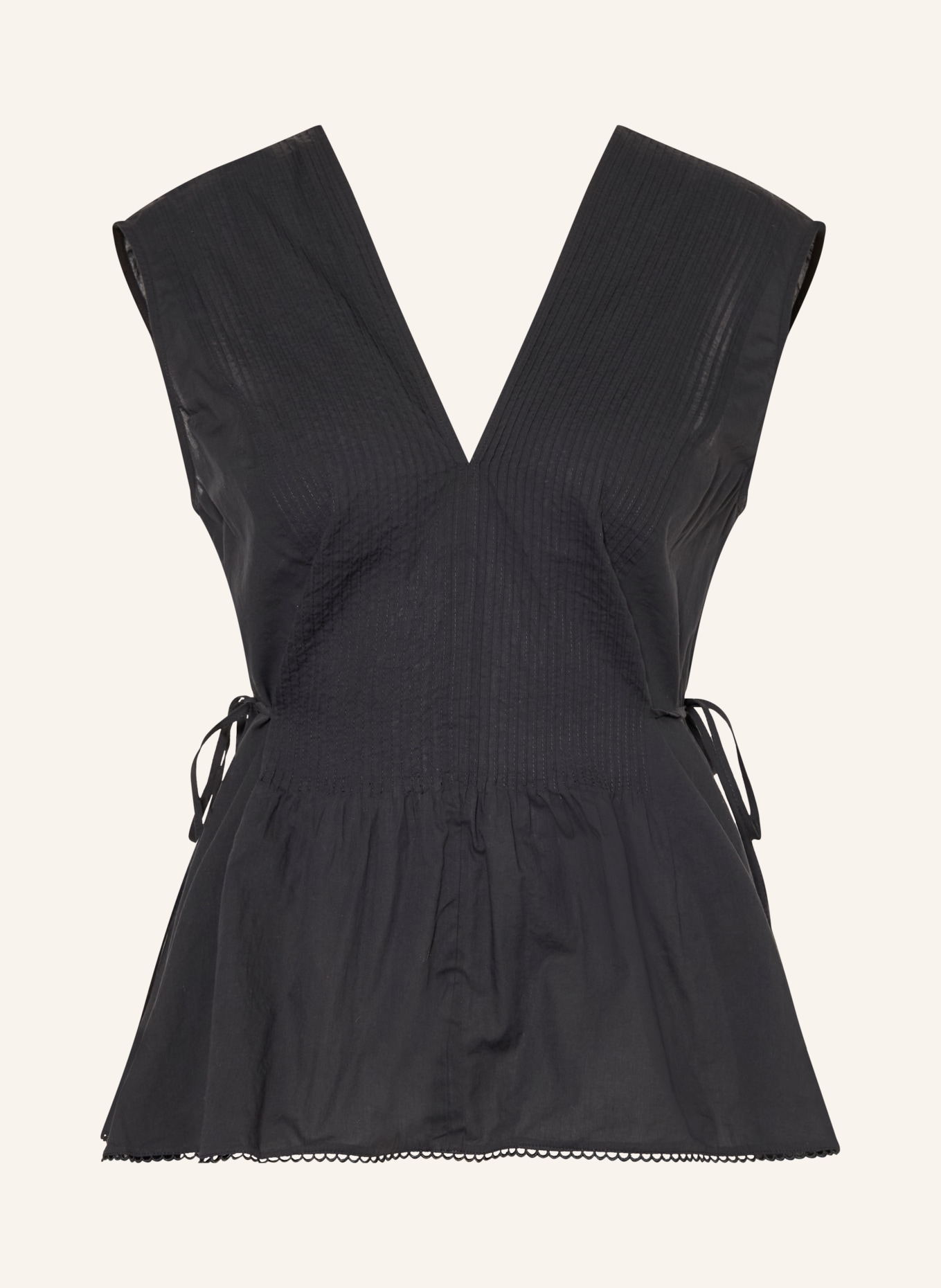 ARKET Blusetop: ZWART