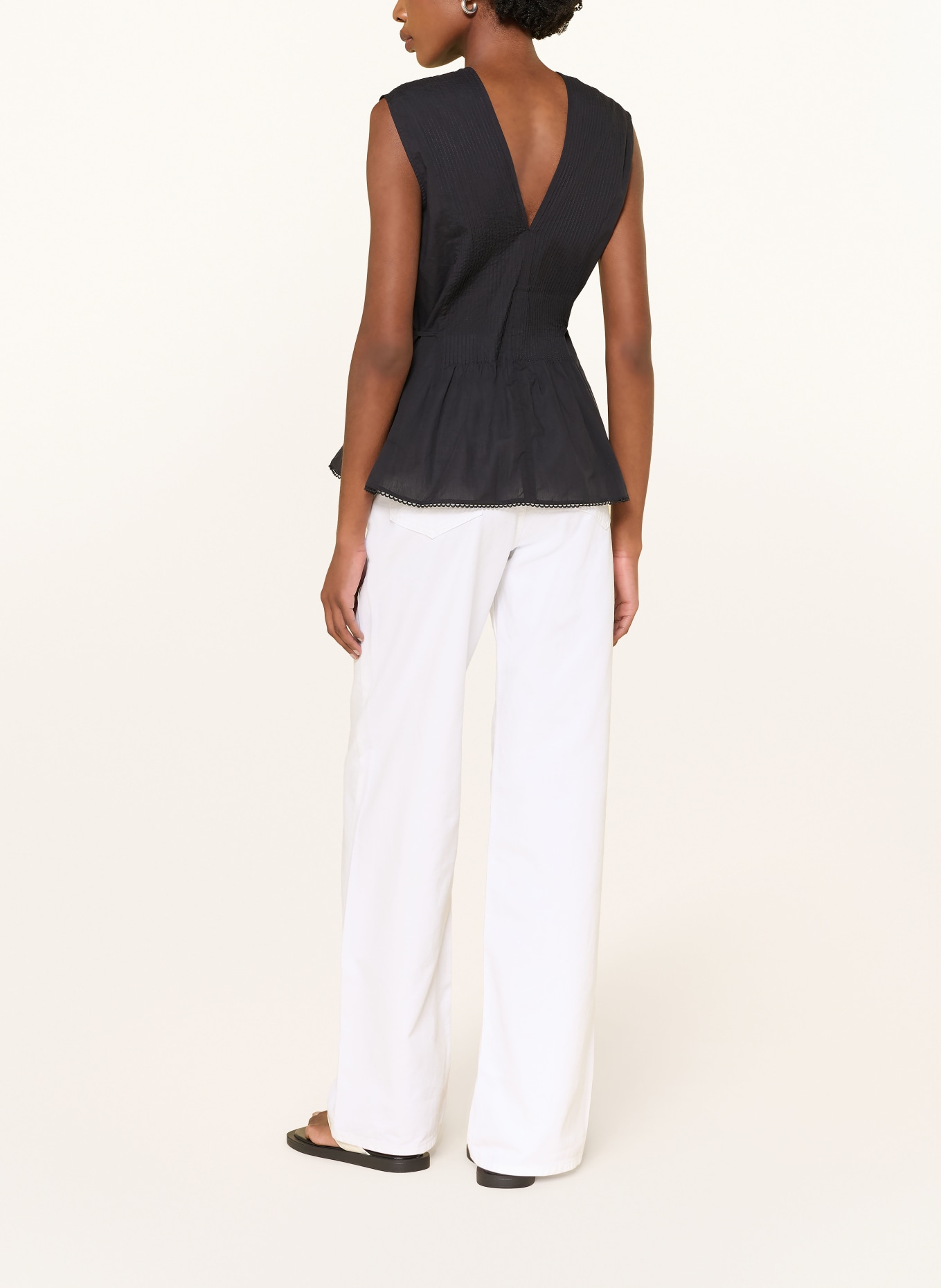 ARKET Blusetop: ZWART