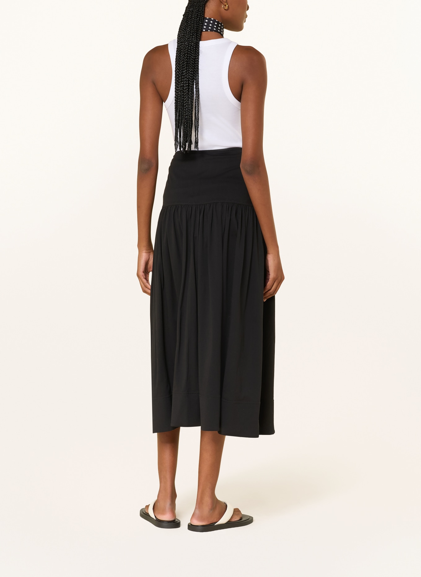 ARKET Sukně: ČERNÁ