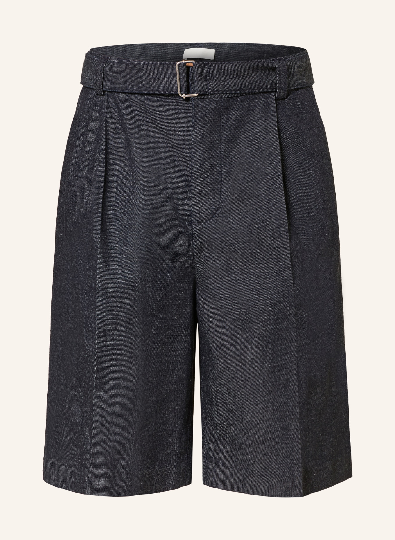 COS Jeansshort: DONKERBLAUW