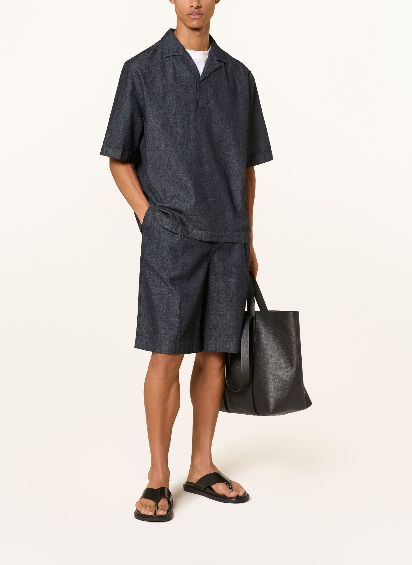 COS Resorthemd KIRK Comfort Fit: DONKERBLAUW