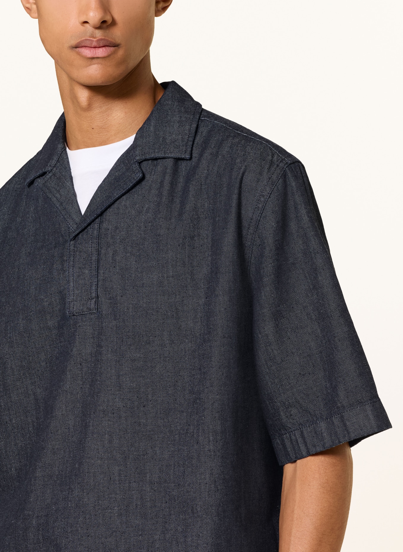 COS Resorthemd KIRK Comfort Fit: DONKERBLAUW