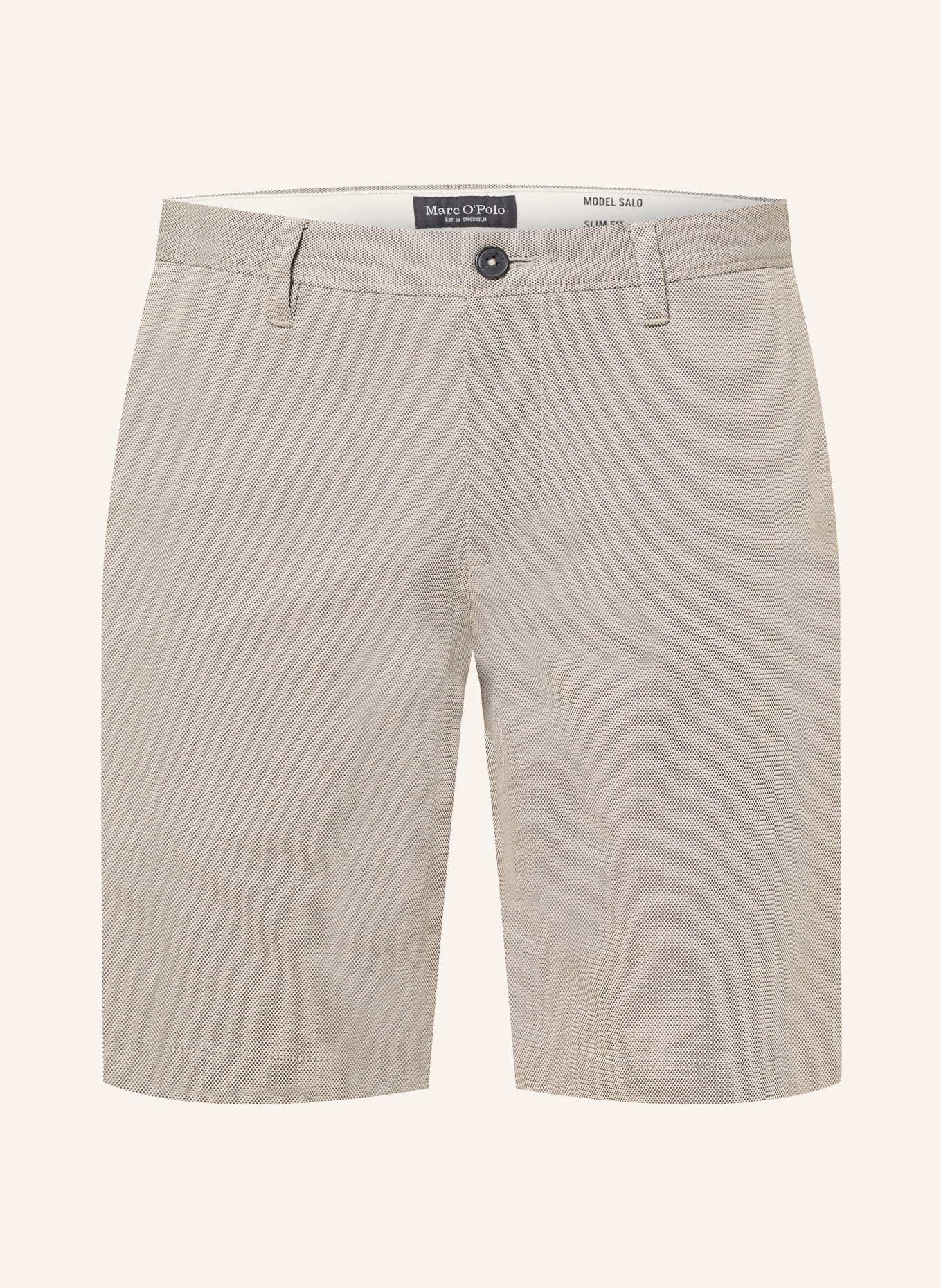 Marc O'Polo Szorty SALO: CZARNY / BEŻOWY