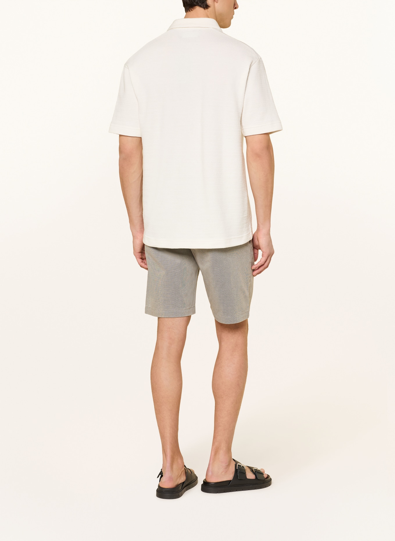 Marc O'Polo Tričko z džerzeje, volný střih: BÍLÁ