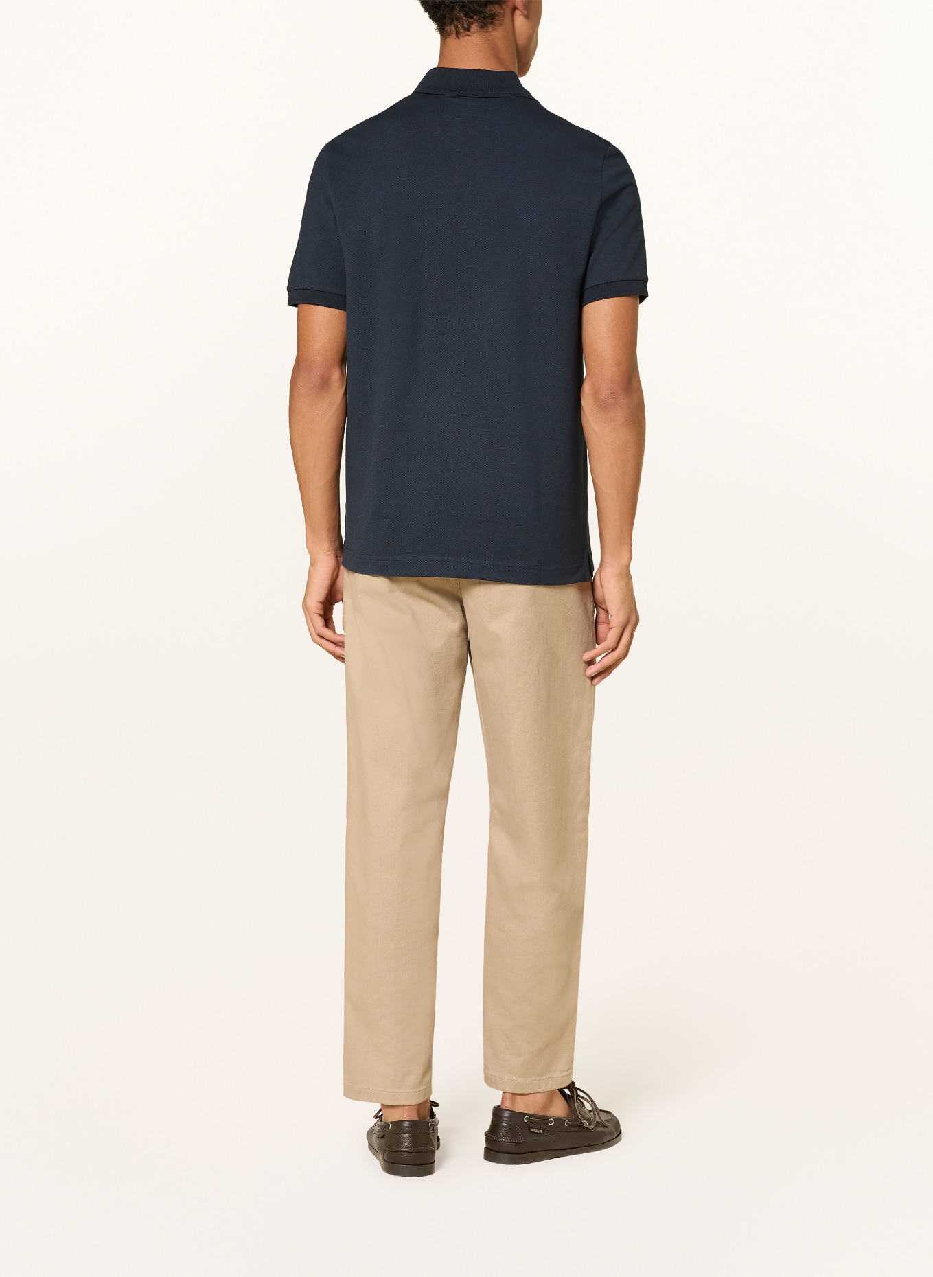 Marc O'Polo Piqué-Poloshirt Regular Fit: DUNKELBLAU