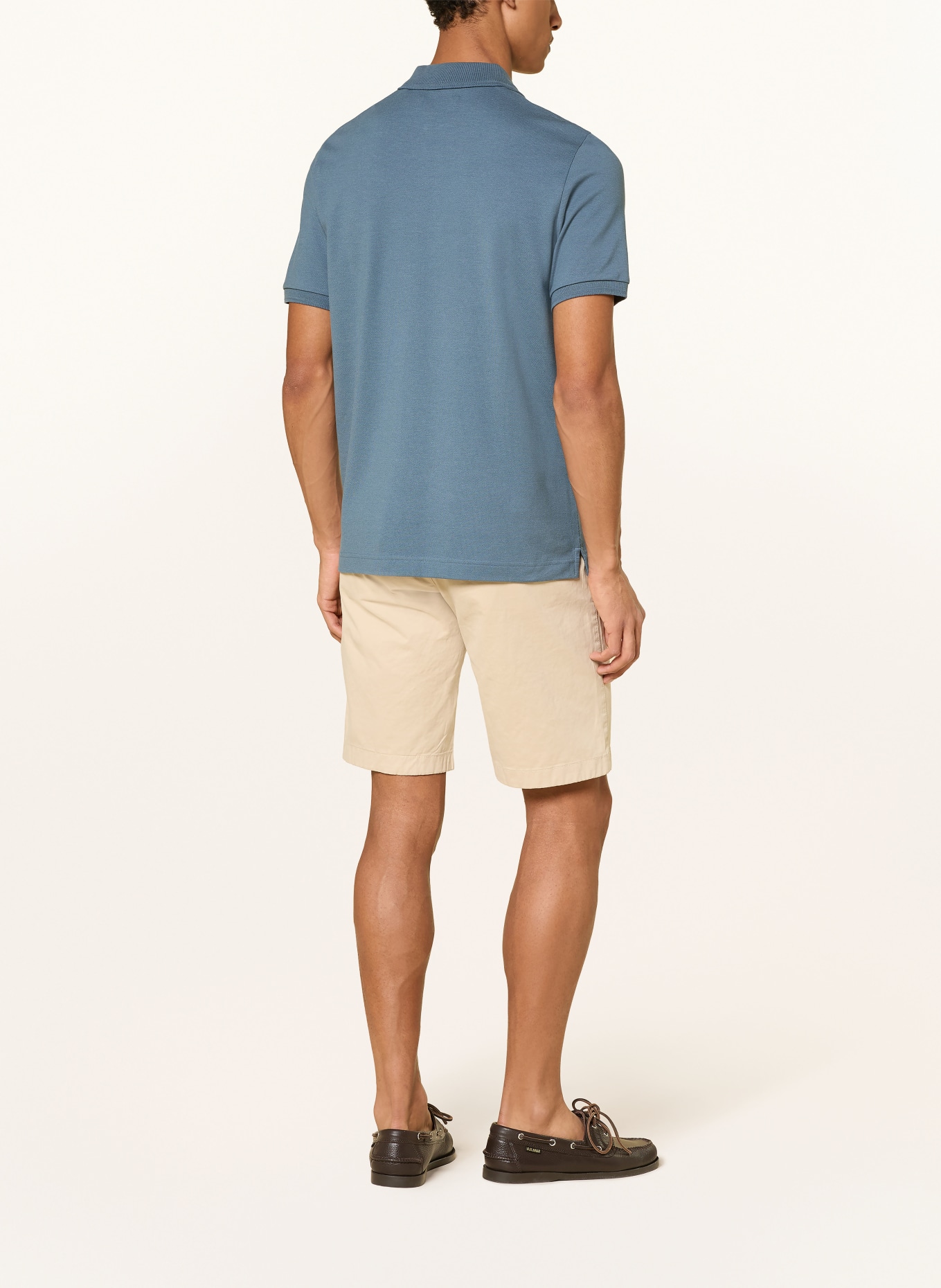 Marc O'Polo Piqué-Poloshirt Regular Fit: BLAUGRAU