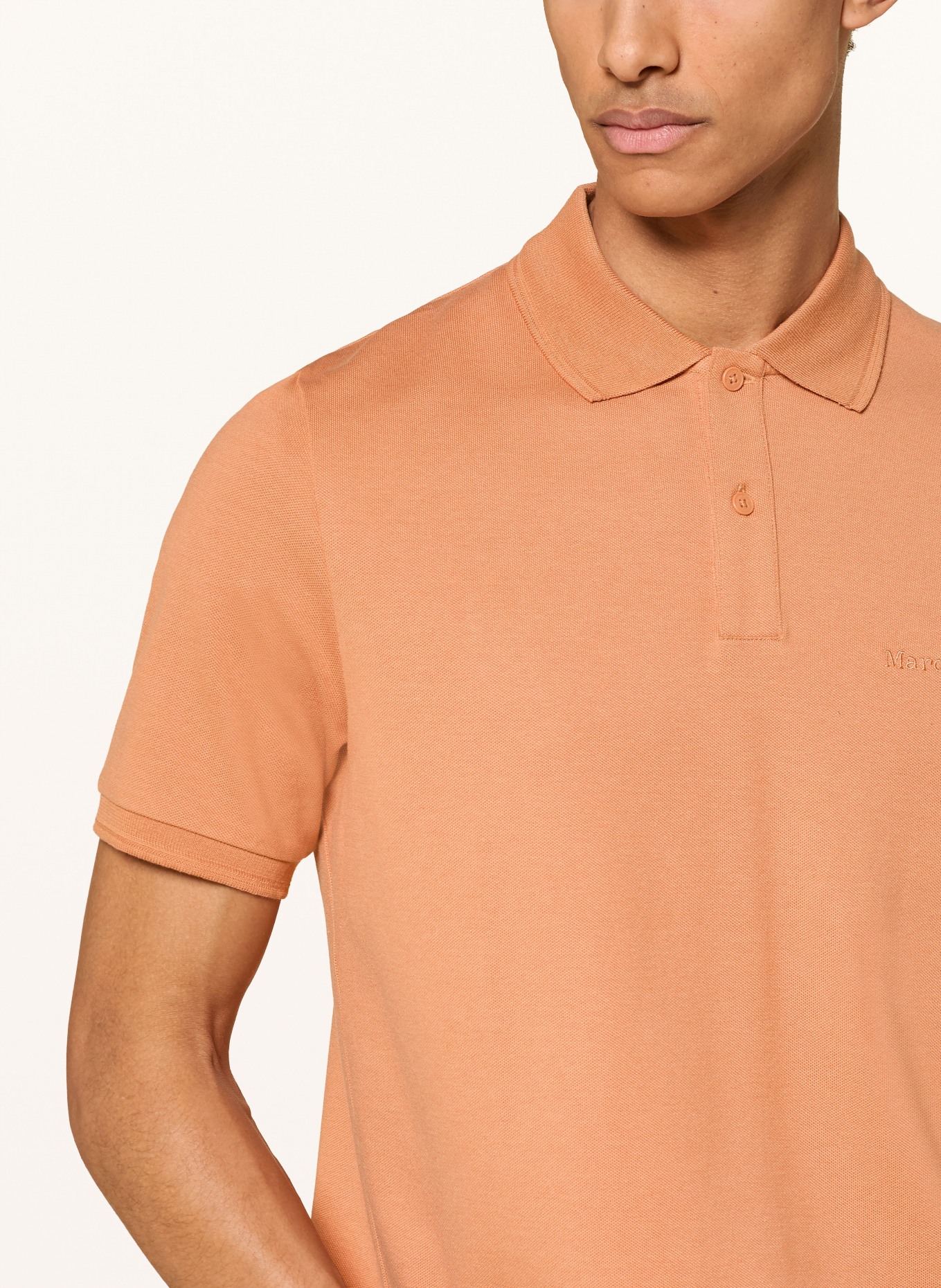 Marc O'Polo Piqué-Poloshirt Regular Fit: LACHS