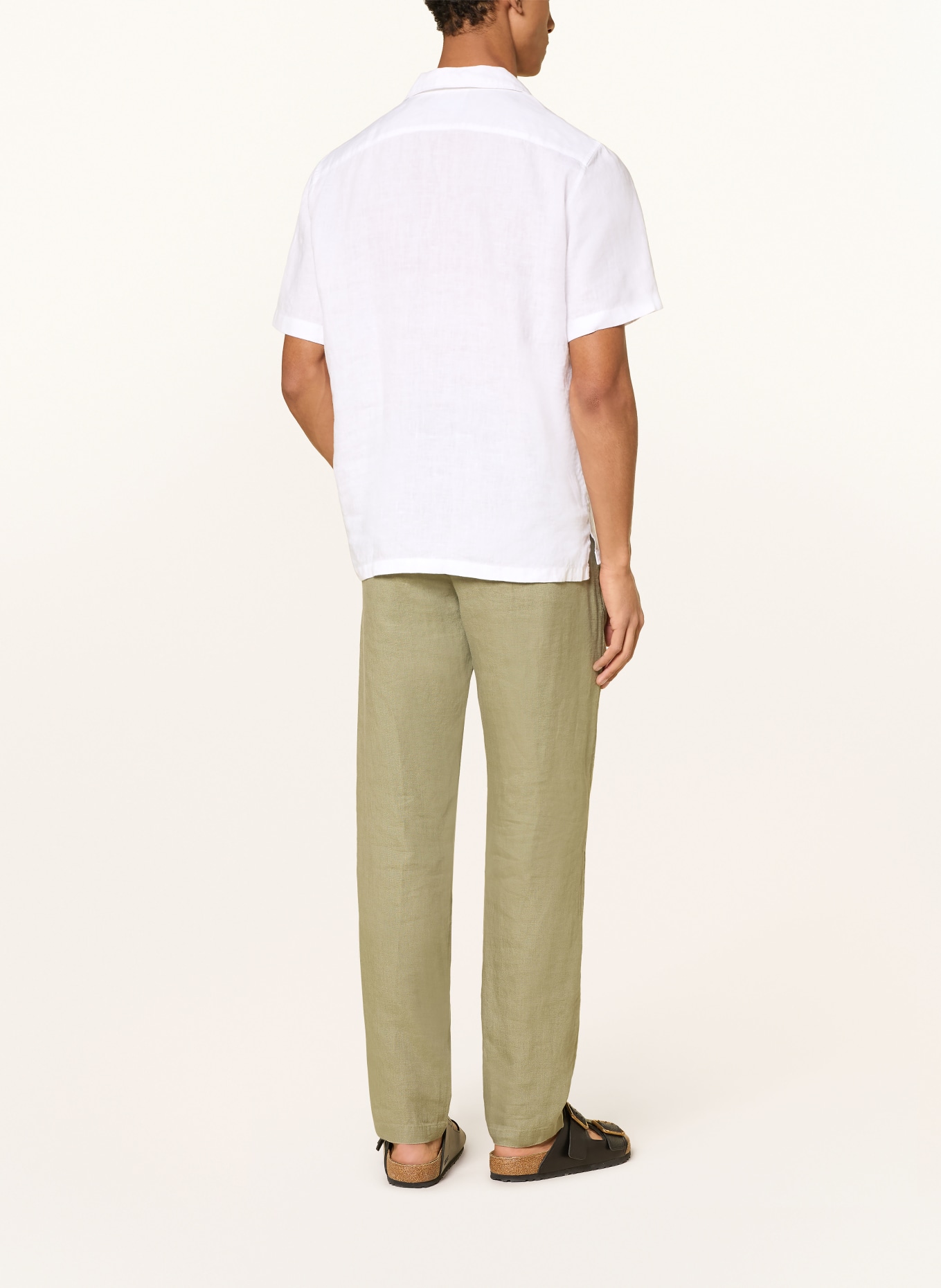 Marc O'Polo Resorthemd Regular Fit aus Leinen: WEISS