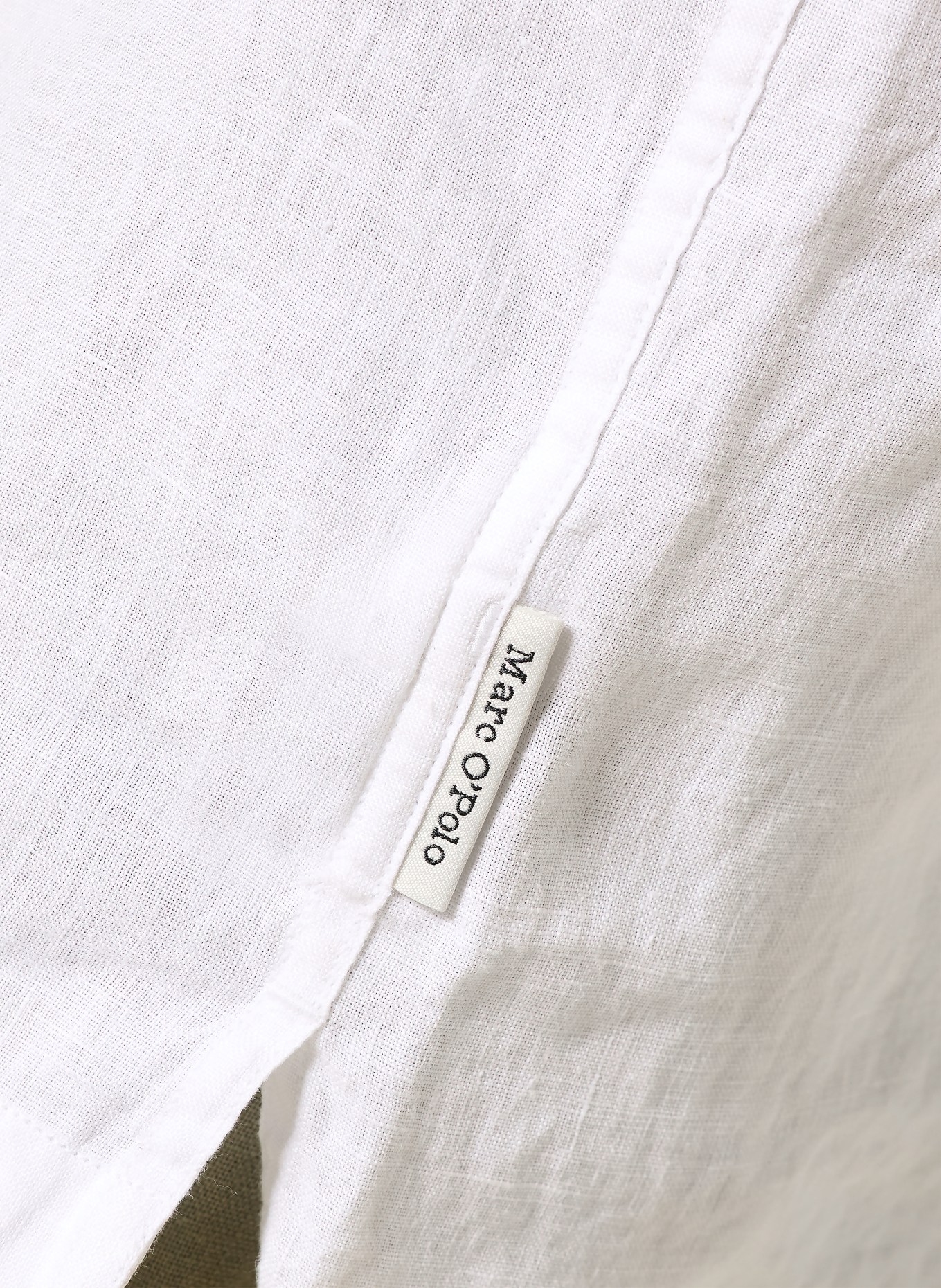 Marc O'Polo Resorthemd Regular Fit aus Leinen: WEISS