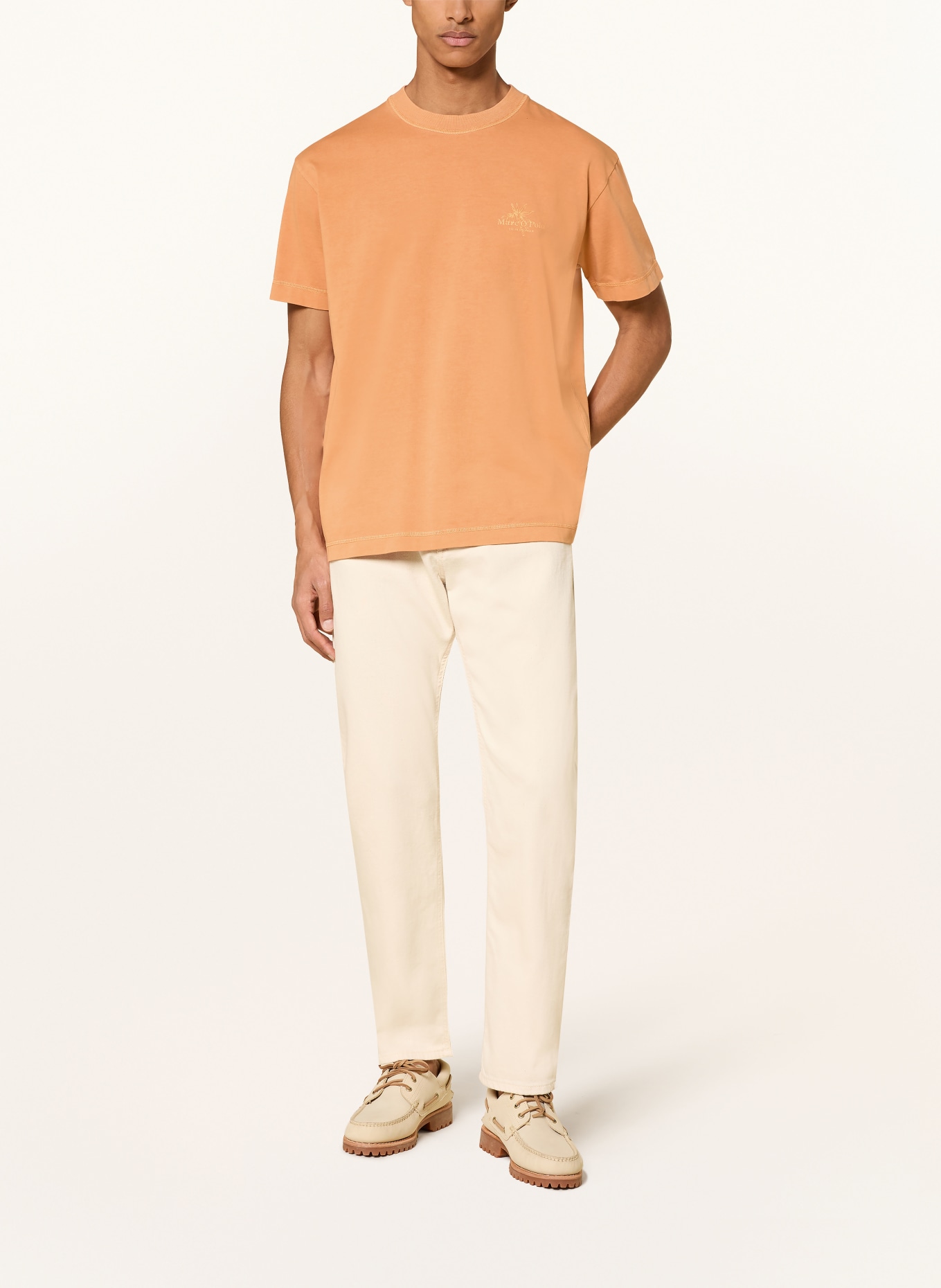 Marc O'Polo T-Shirt: ORANGE / GELB