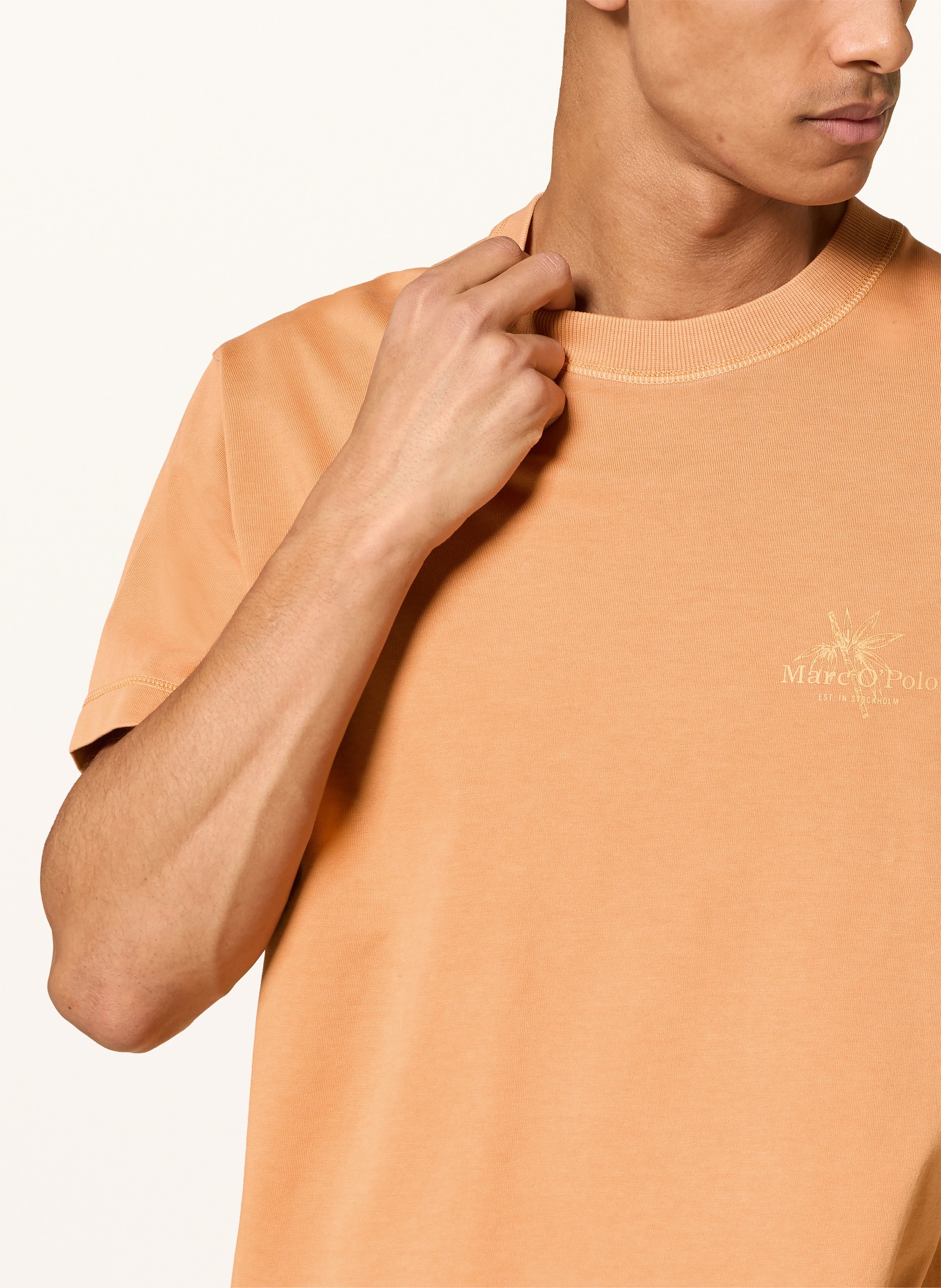Marc O'Polo T-Shirt: ORANGE / GELB