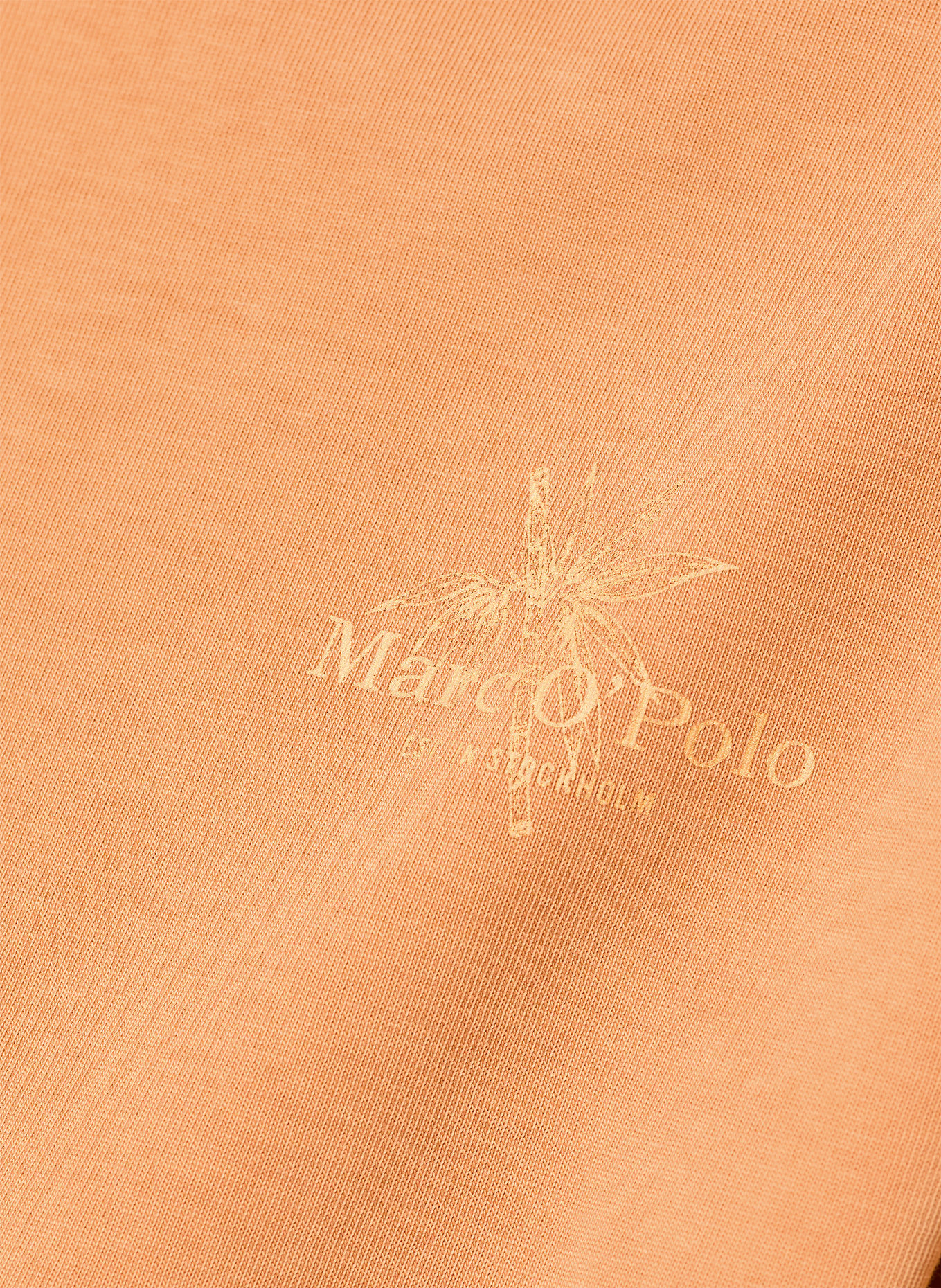 Marc O'Polo T-Shirt: ORANGE / GELB