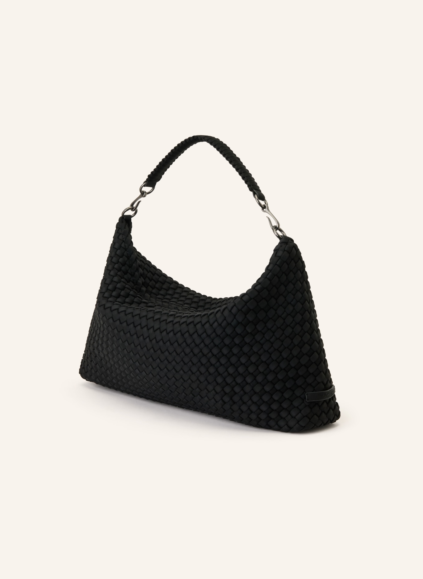 Naghedi Handtasche PORTO HALF MOON MEDIUM: SCHWARZ