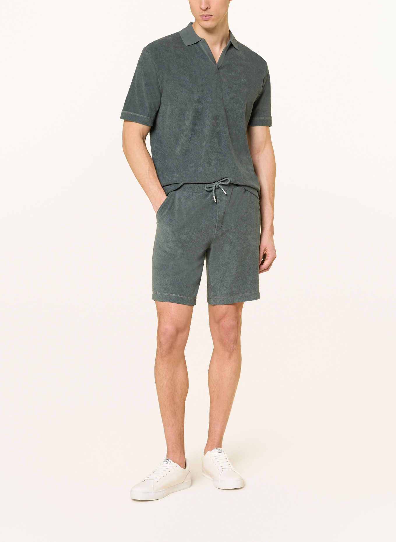 Marc O'Polo Frotteeshorts: GRAU