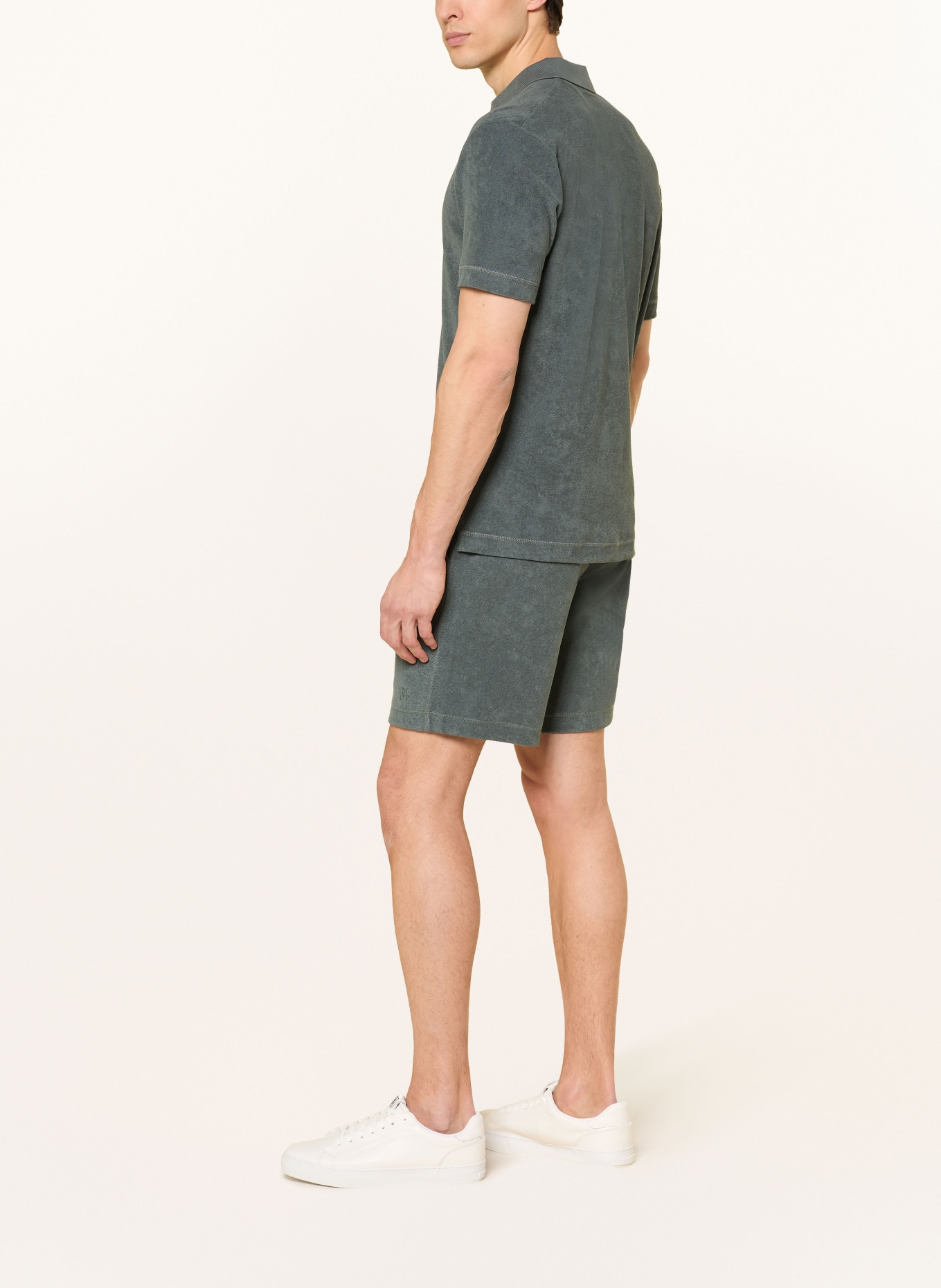 Marc O'Polo Frotteeshorts: GRAU