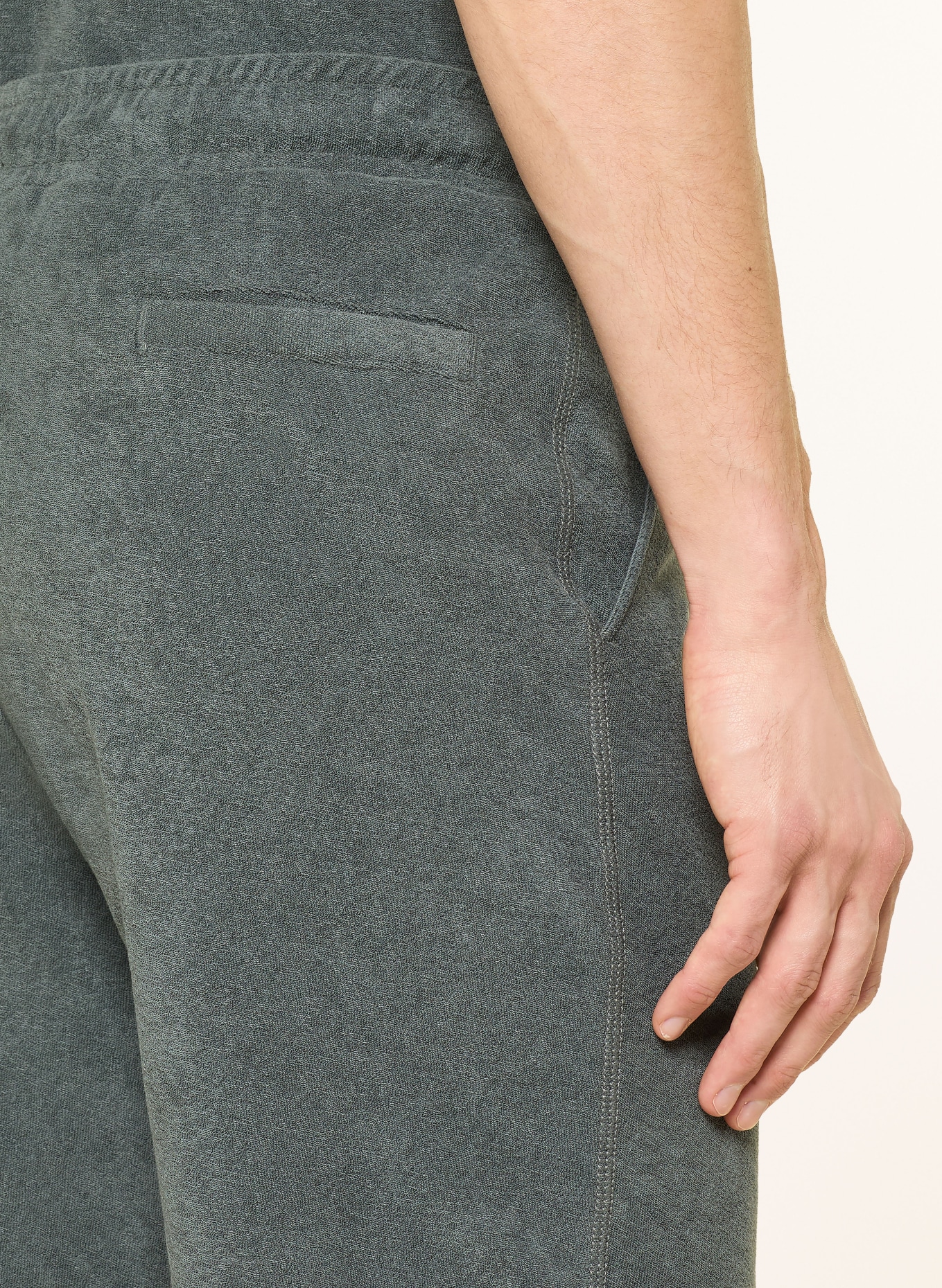 Marc O'Polo Frotteeshorts: GRAU