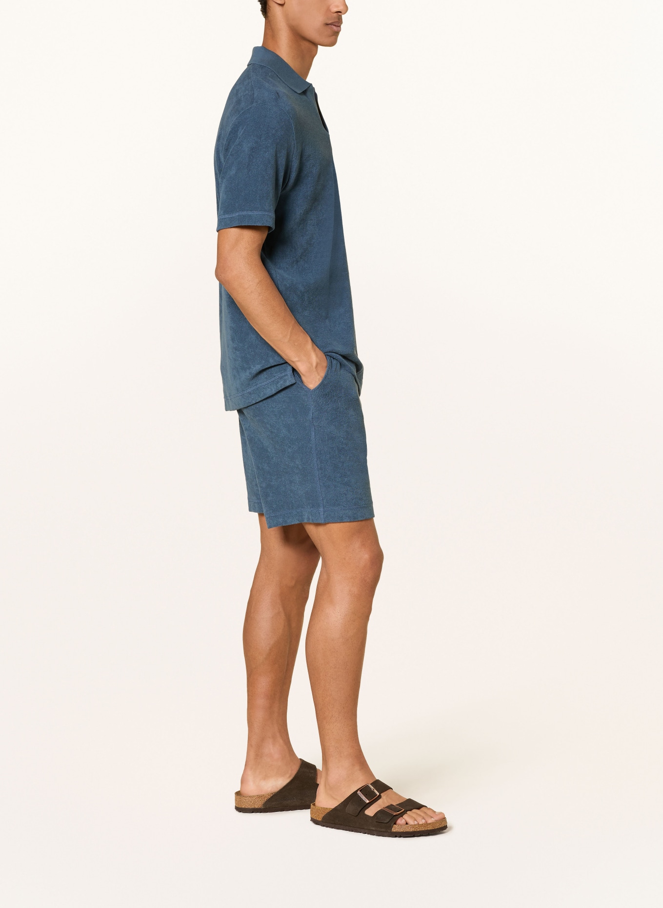 Marc O'Polo Szorty frotte: NIEBIESKI