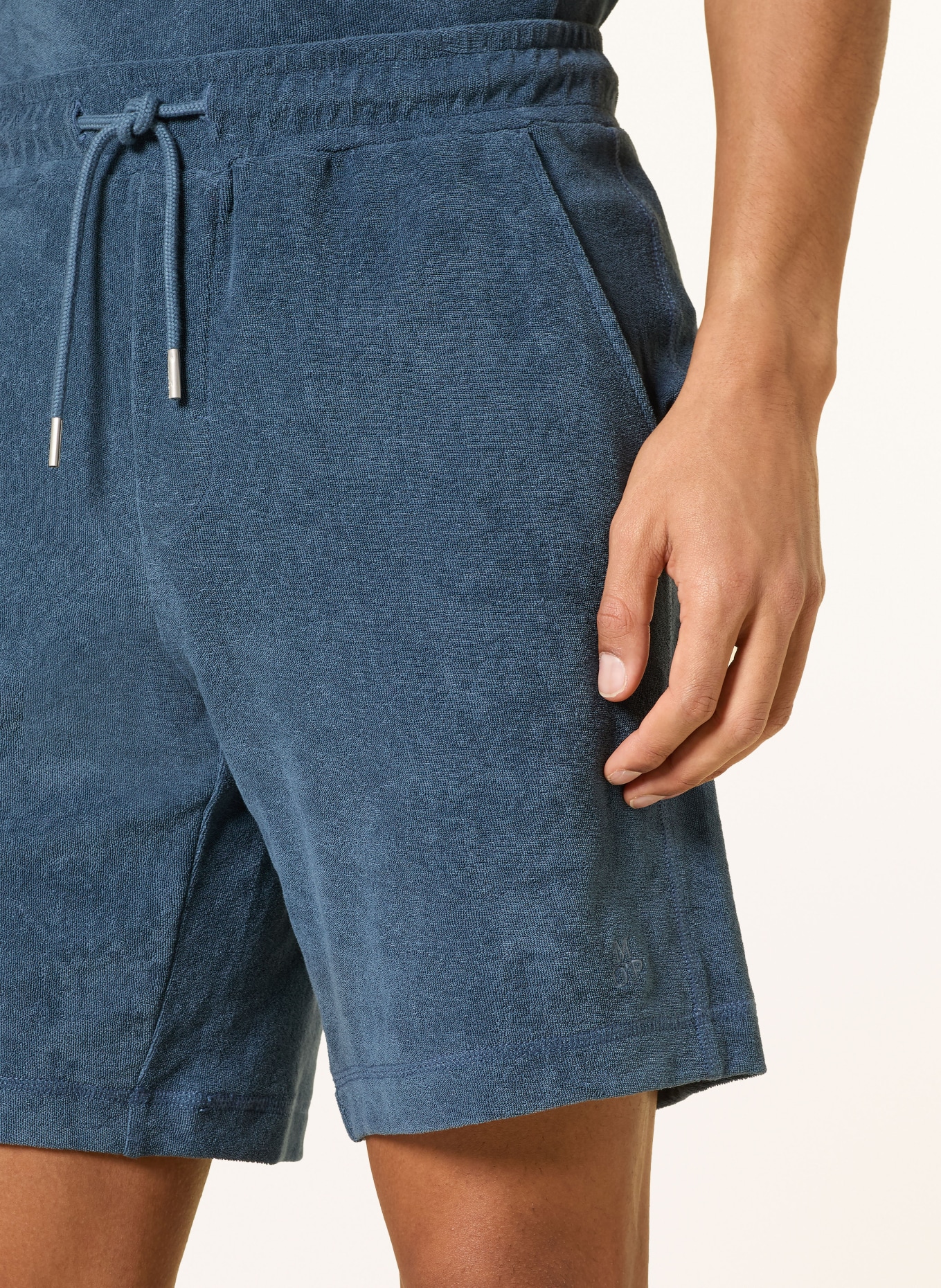 Marc O'Polo Szorty frotte: NIEBIESKI