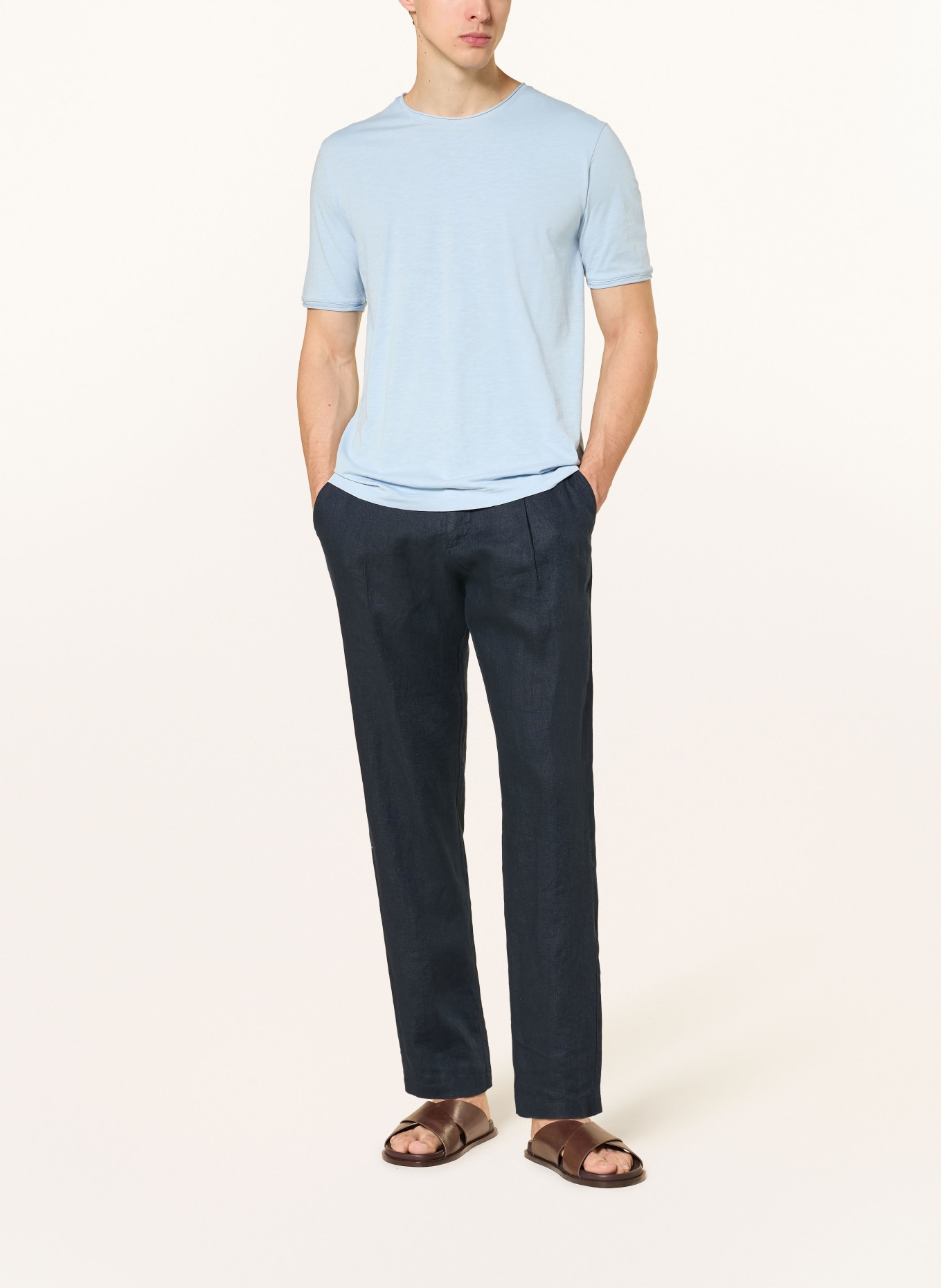 Marc O'Polo T-Shirt: HELLBLAU