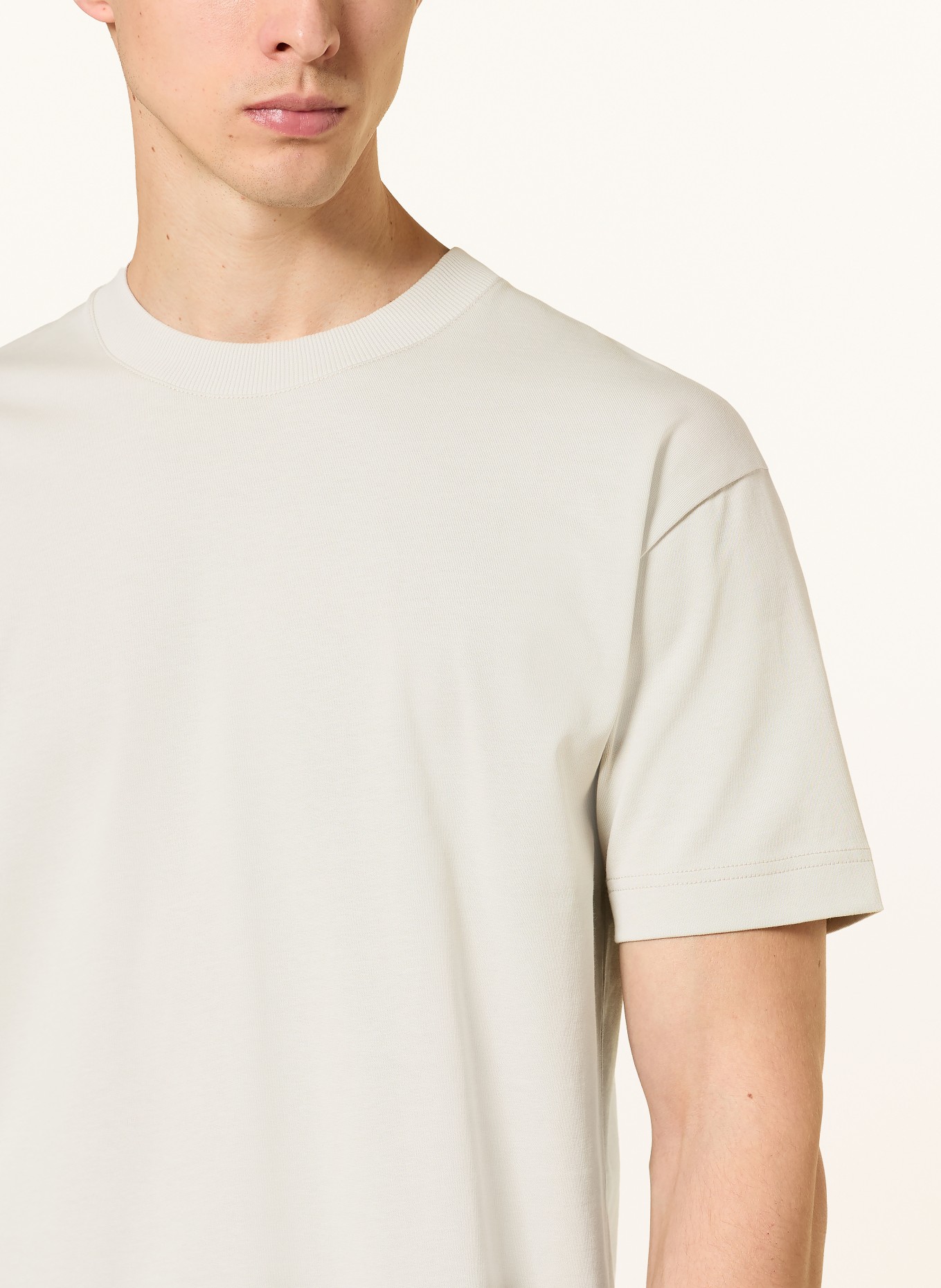 Marc O'Polo T-shirt: LYSEGRÅ