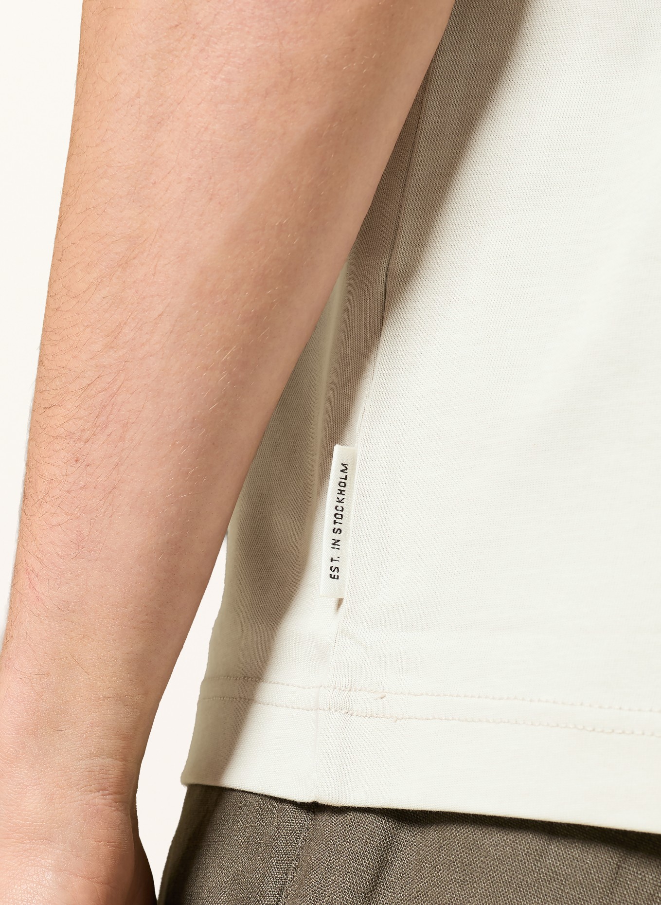 Marc O'Polo T-shirt: LYSEGRÅ