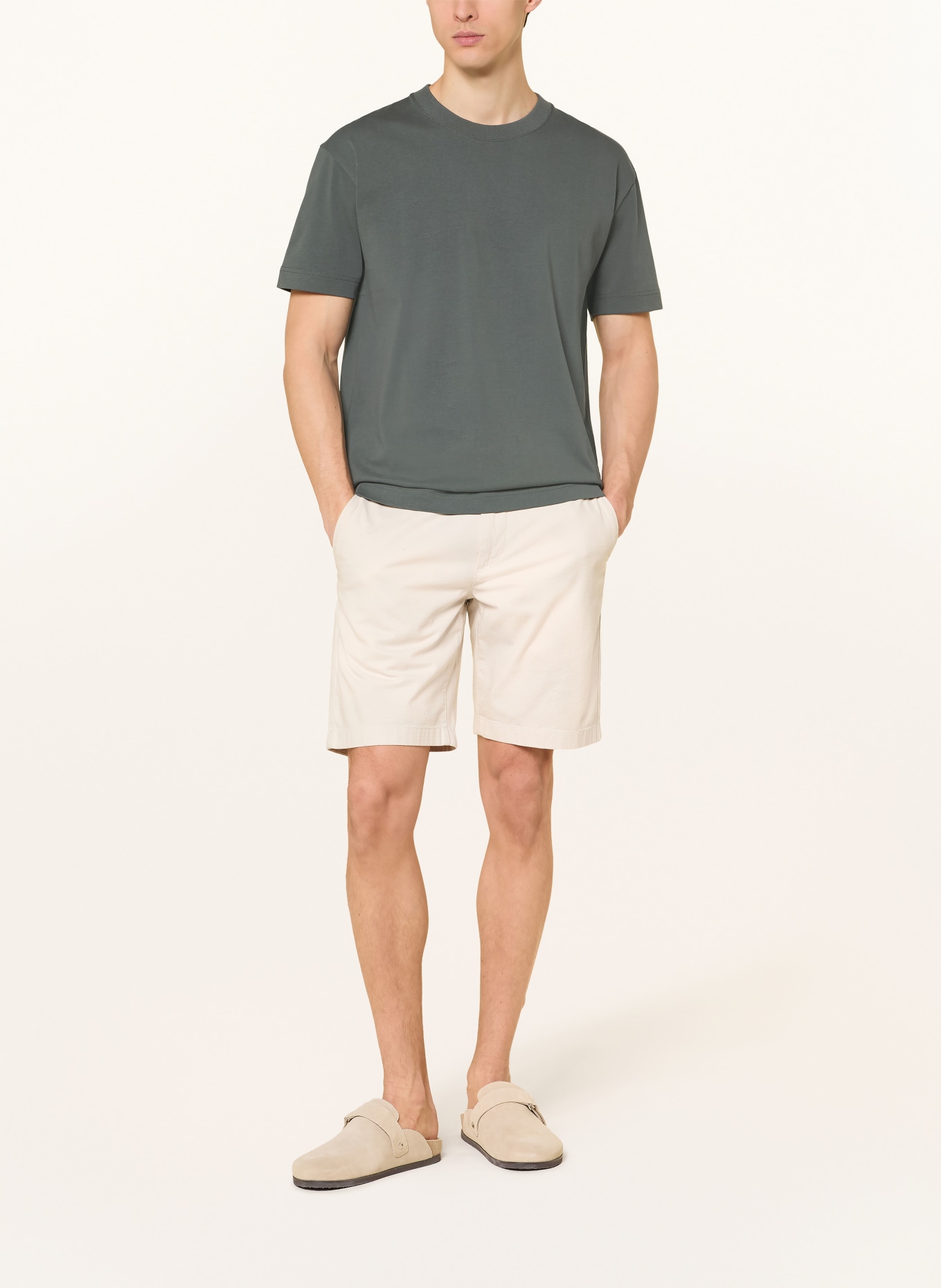 Marc O'Polo T-Shirt: DUNKELGRÜN