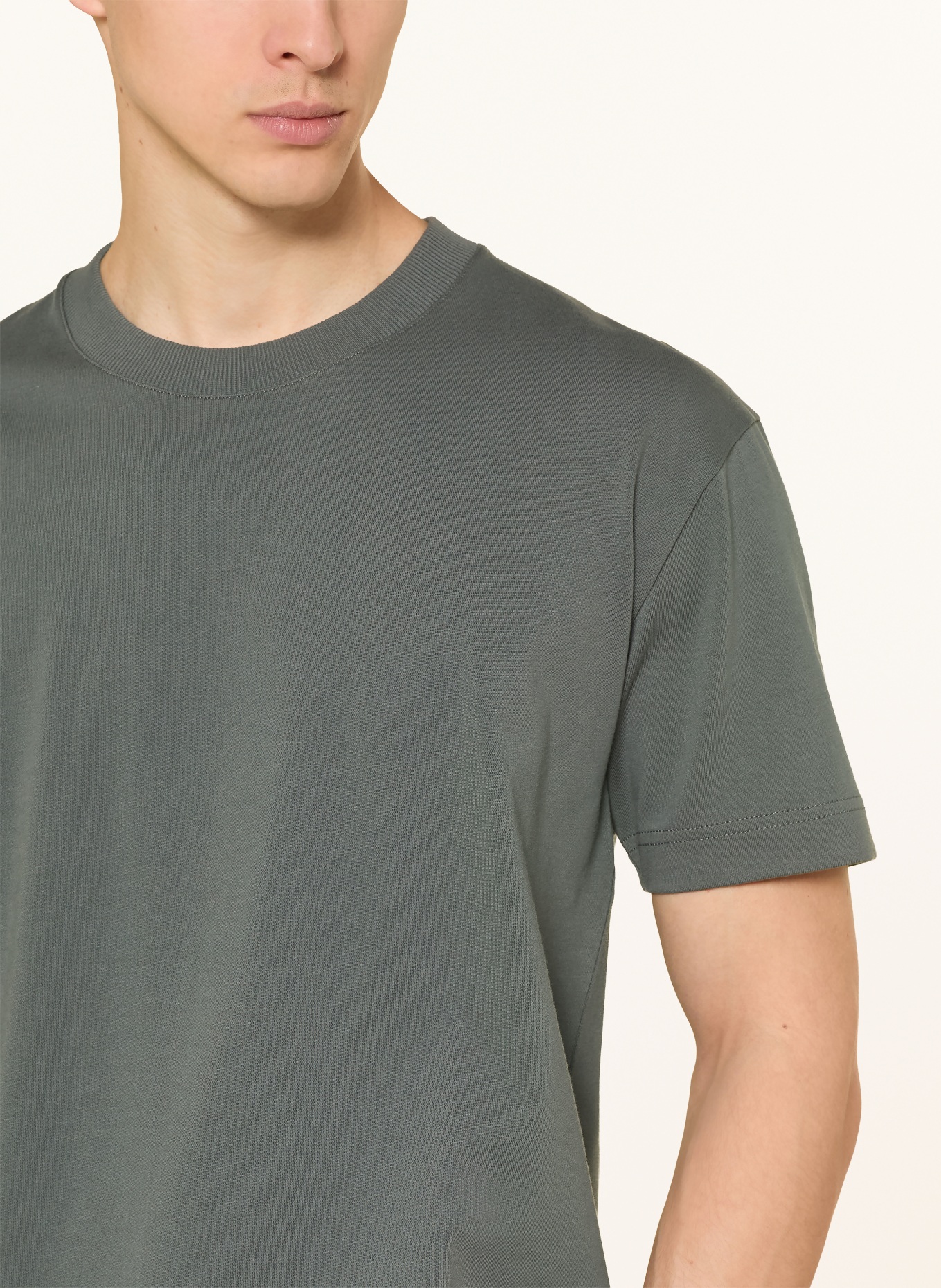 Marc O'Polo T-Shirt: DUNKELGRÜN