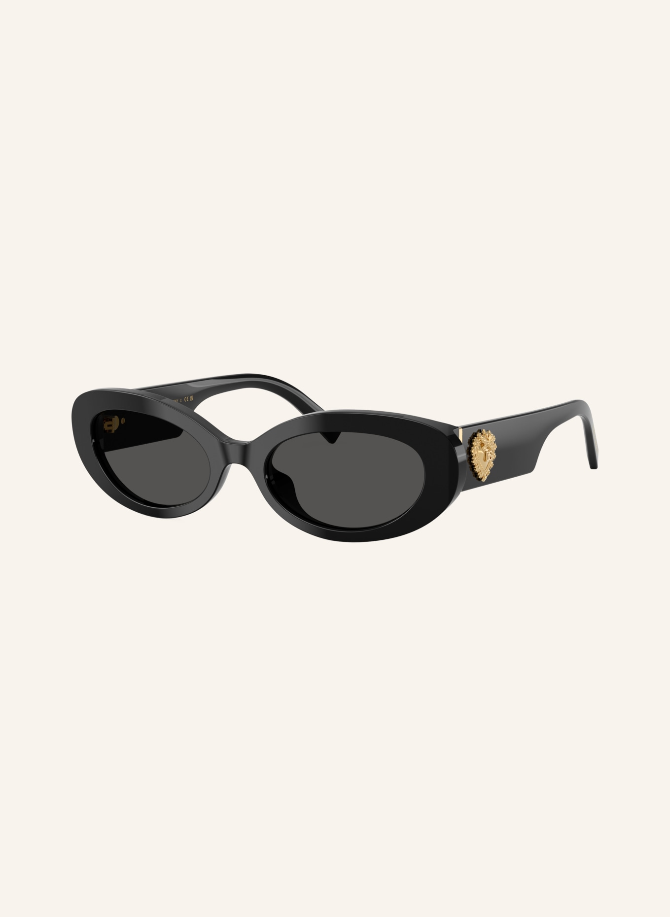 DOLCE & GABBANA Sonnenbrille DG4537: SCHWARZ/ GRAU