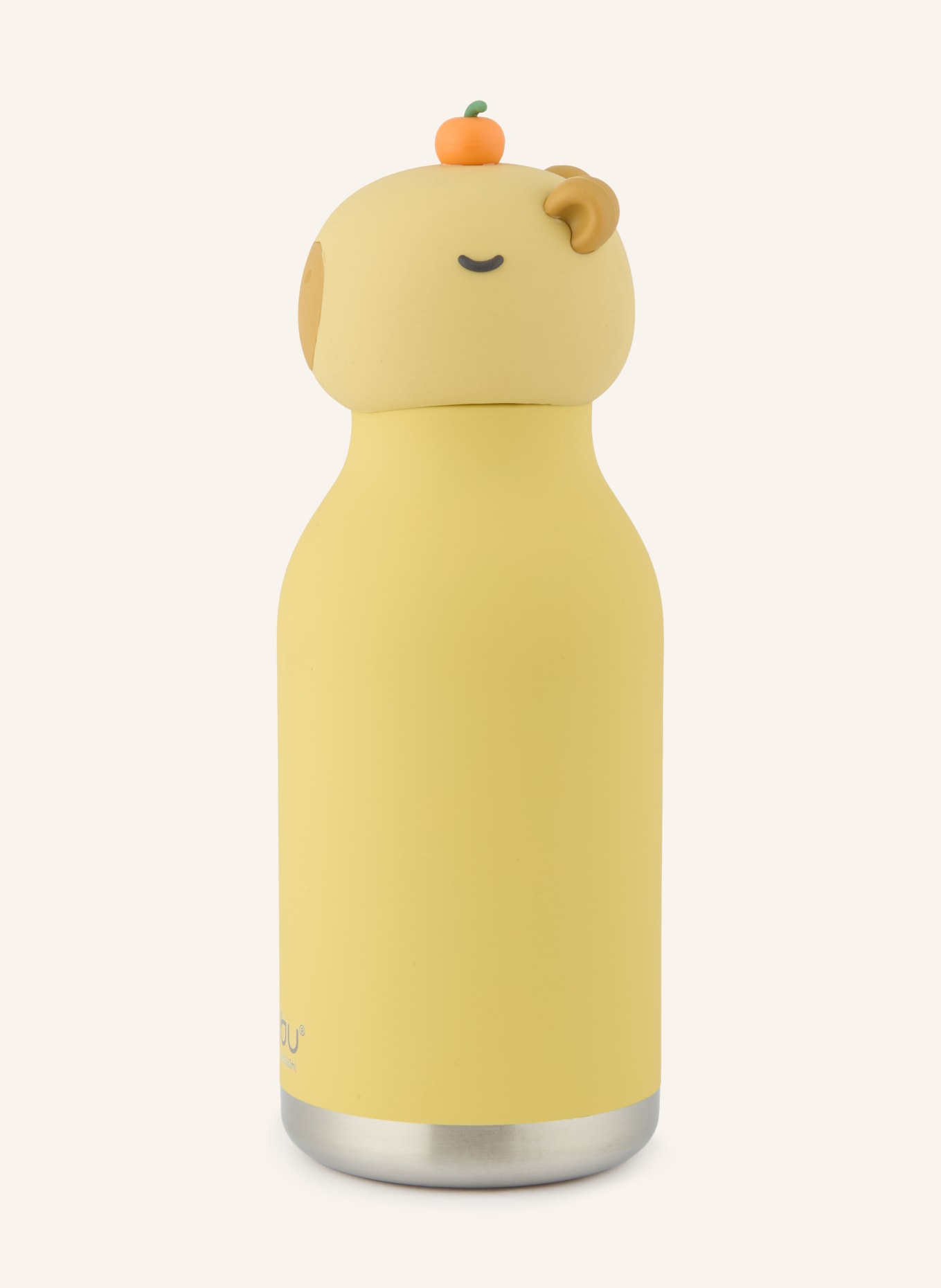 asobu Bouteille isotherme BESTIE: JAUNE / ARGENT / ORANGE