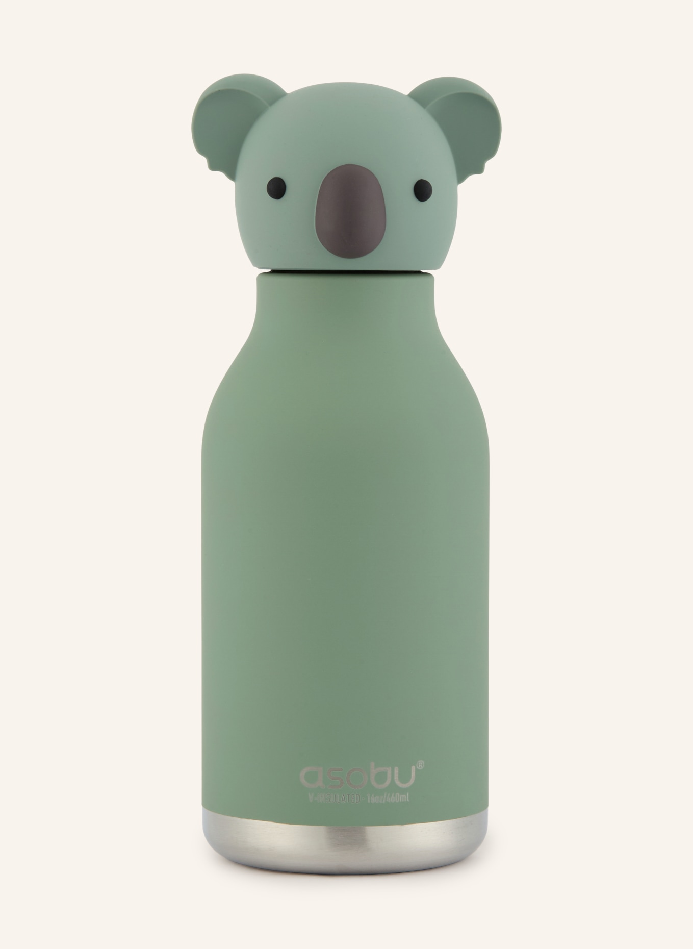 asobu Bouteille isotherme BESTIE: GRIS / KAKI / NOIR