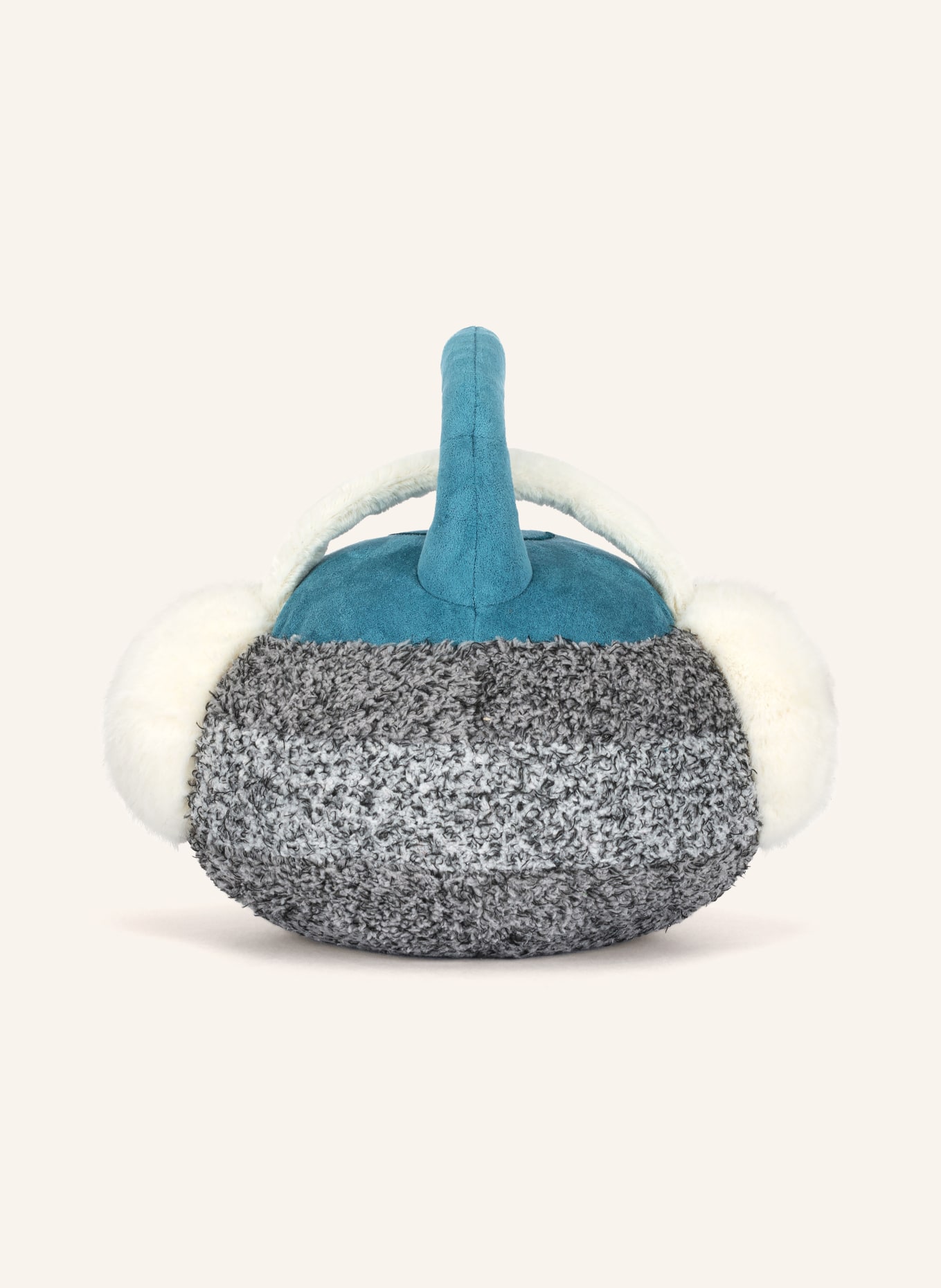 Jellycat Pluszowa zabawka AMUSABLES SPORTS CARISS CURLING STONE: SZARY / KREMOWY / PETROL