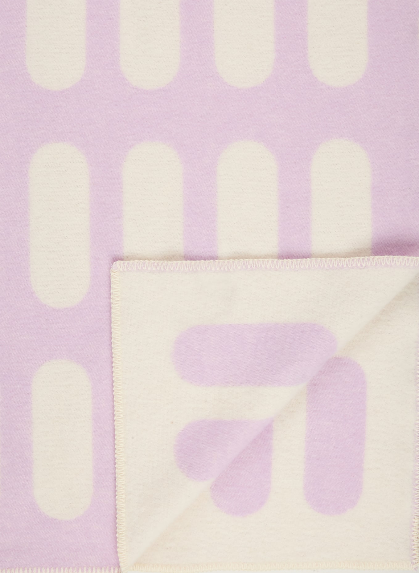 MAISON DEUX Plaid CHILL PILL: LICHTPAARS / CRÈME