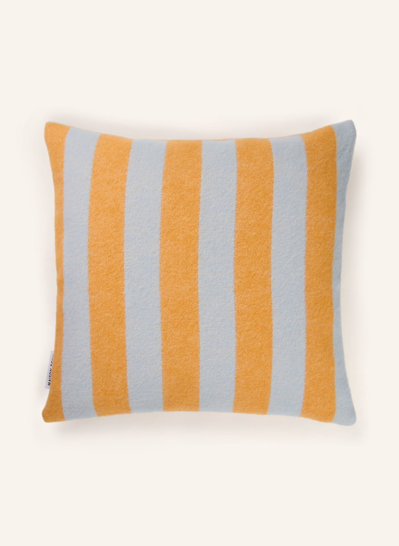 MAISON DEUX CANDY Decorative Pillow Cover: YELLOW / LIGHT BLUE