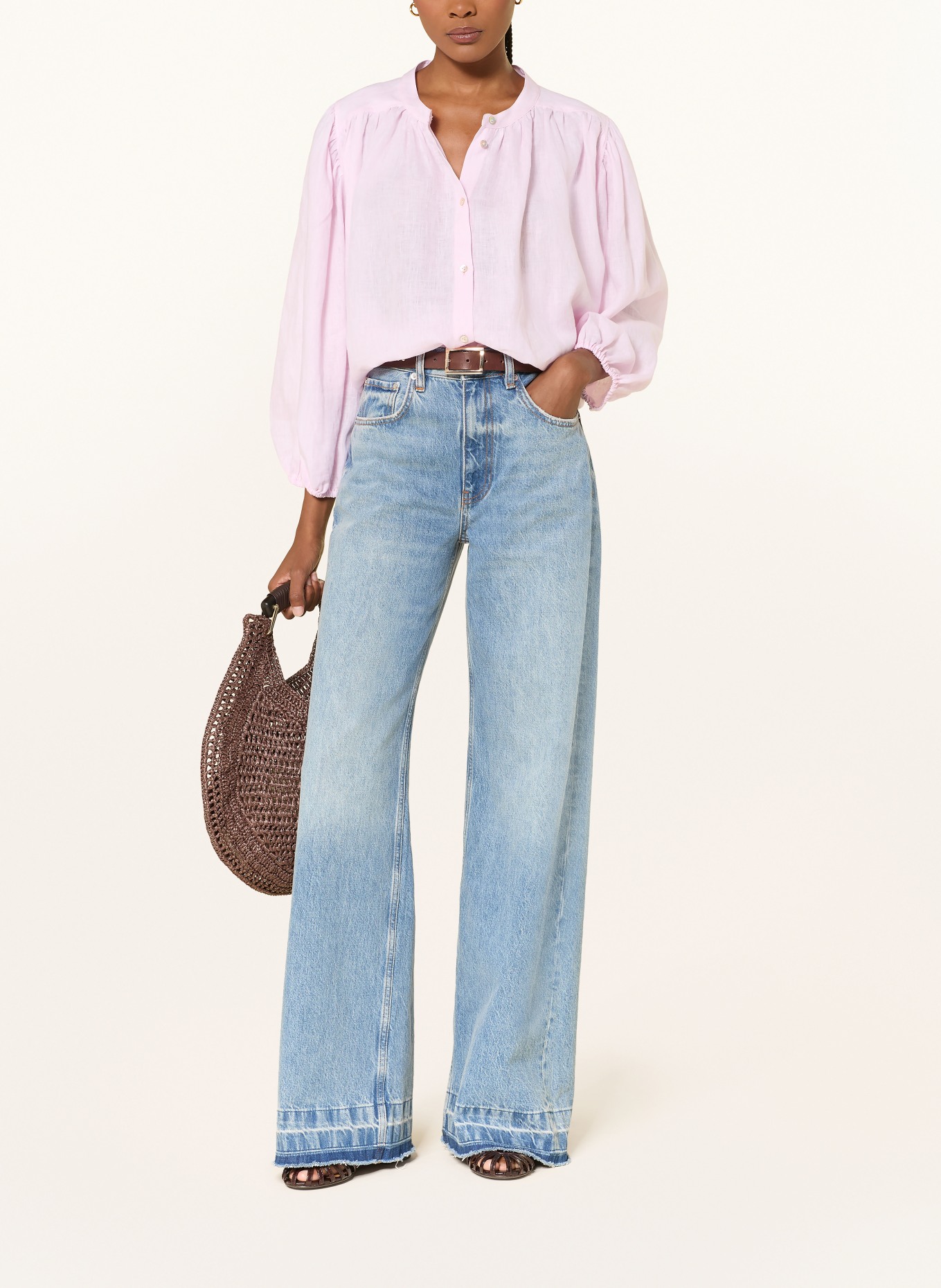 van Laack Leinenbluse VL-CIRAH-SVKN: ROSA