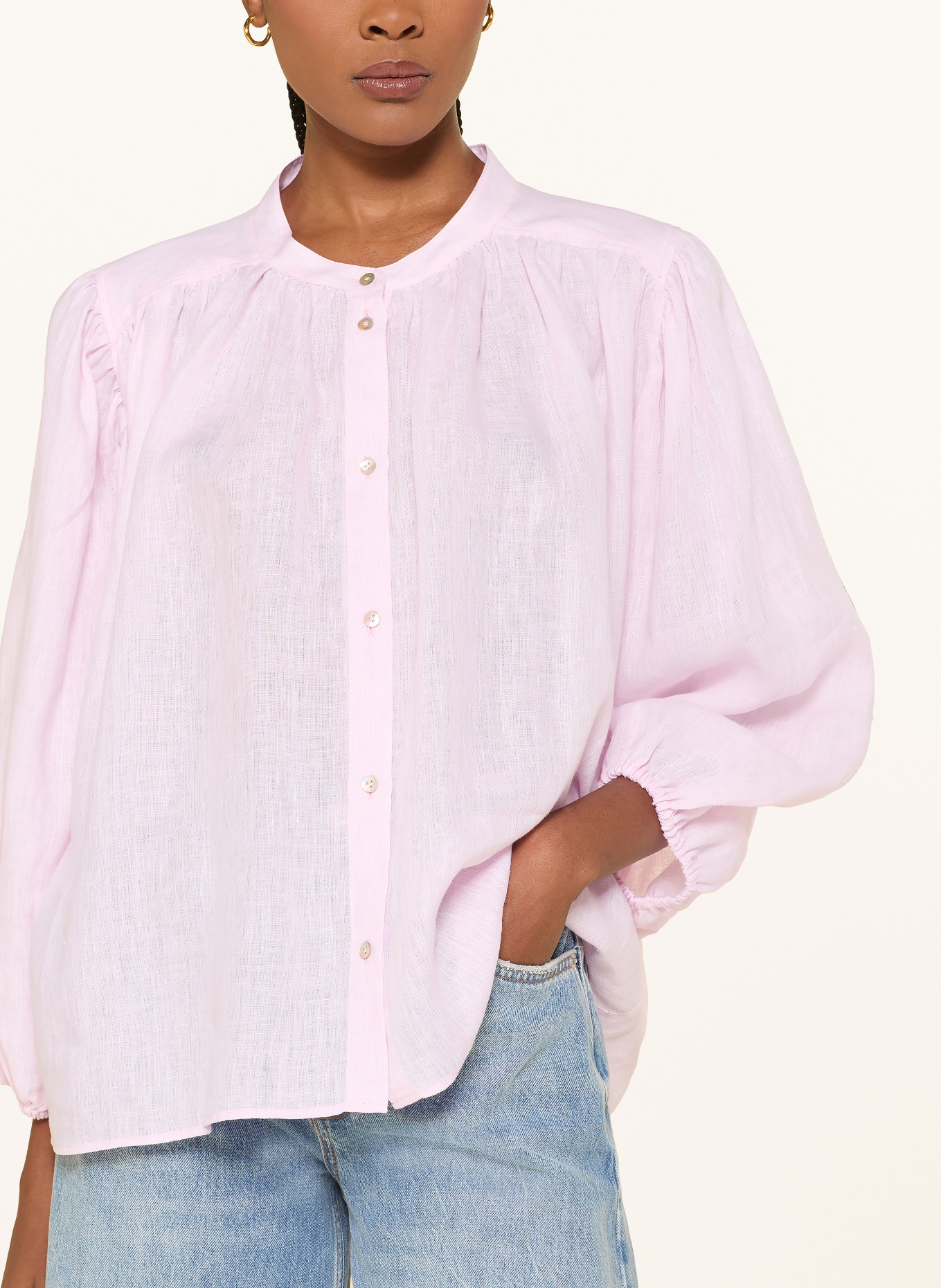 van Laack Leinenbluse VL-CIRAH-SVKN: ROSA