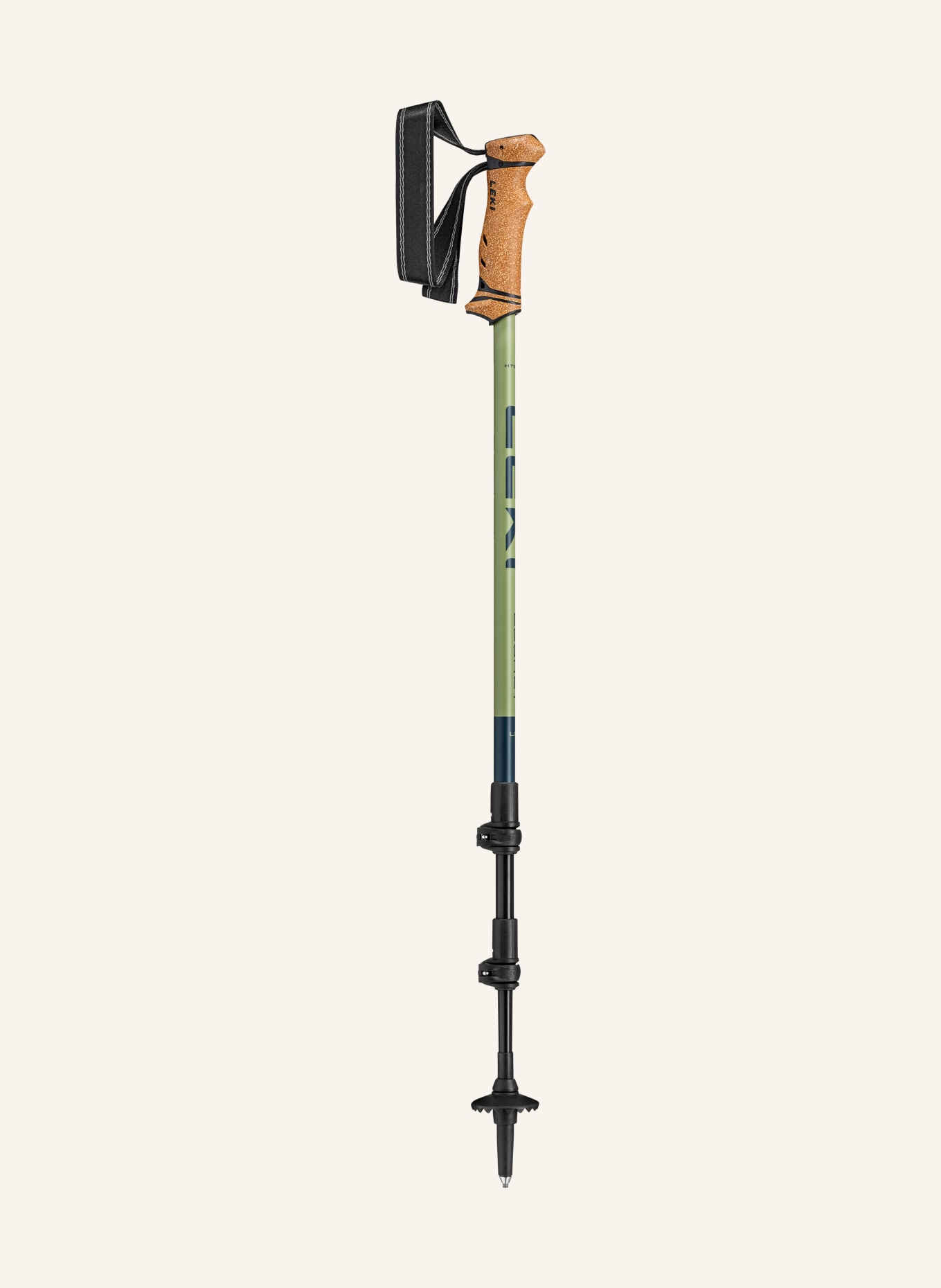 LEKI Trekkingstöcke LEGACY LITE: OLIV / DUNKELBLAU