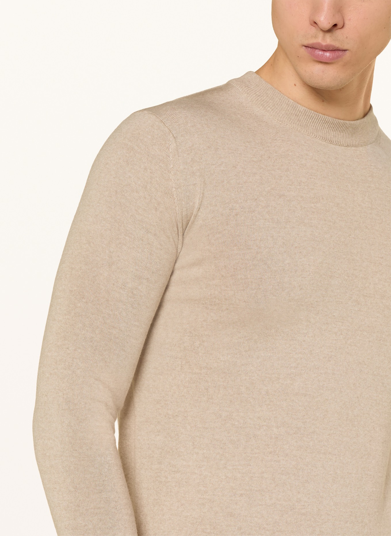 Aurélien Sweter CITY CREW: BEŻOWY