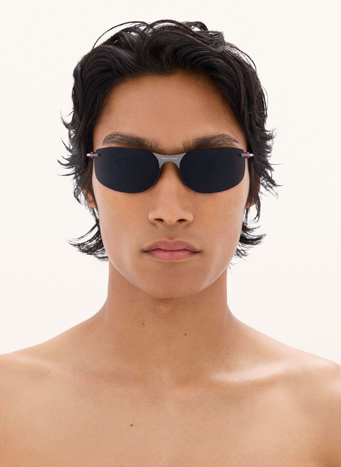 District Vision Multisportbril MIHO WINDSTREAM TI: DONKERGRIJS / DONKERGRIJS GESPIGELD