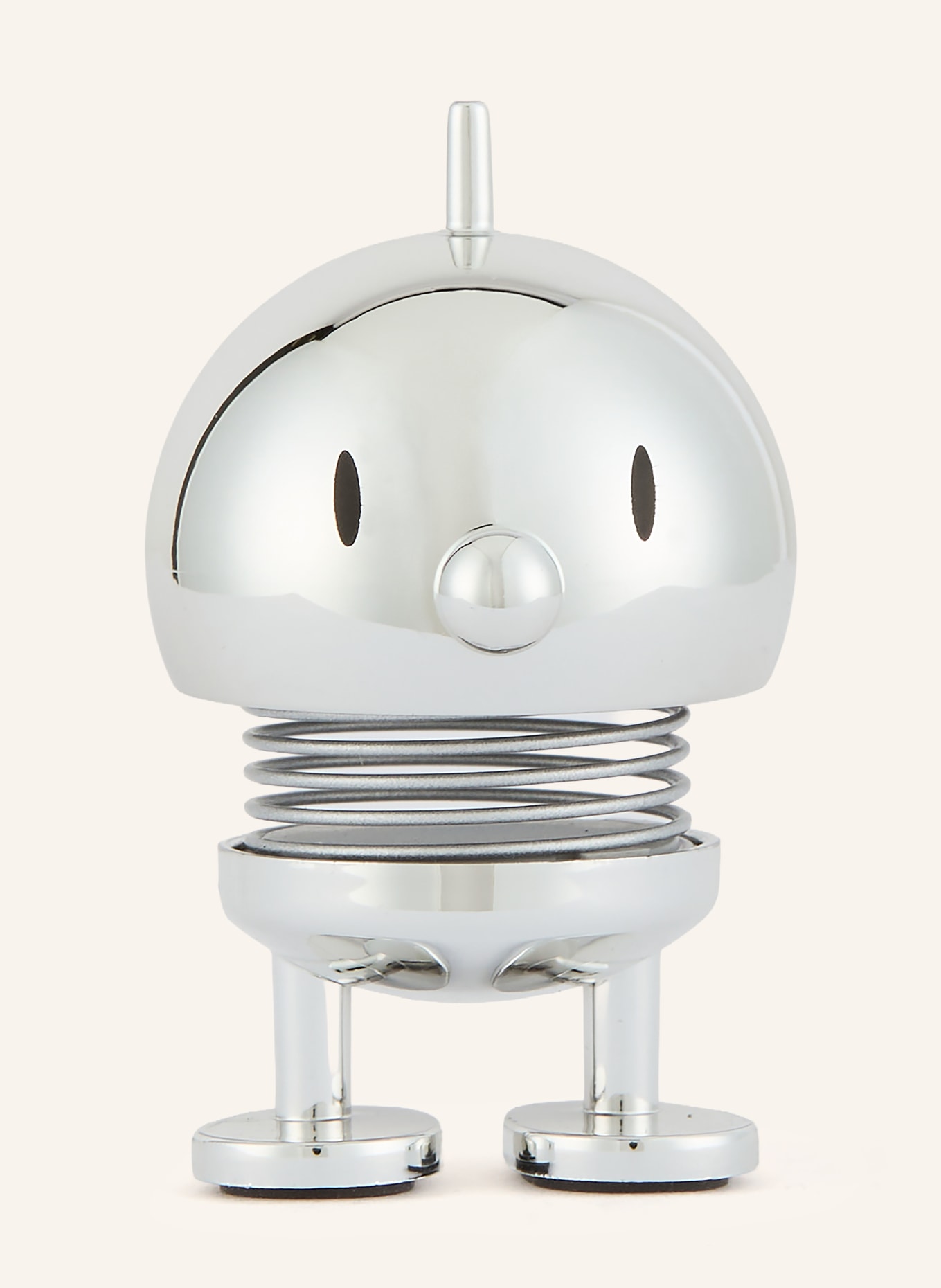 Hoptimist Decoratiefiguur BUMBLE XS: ZILVER / ZWART
