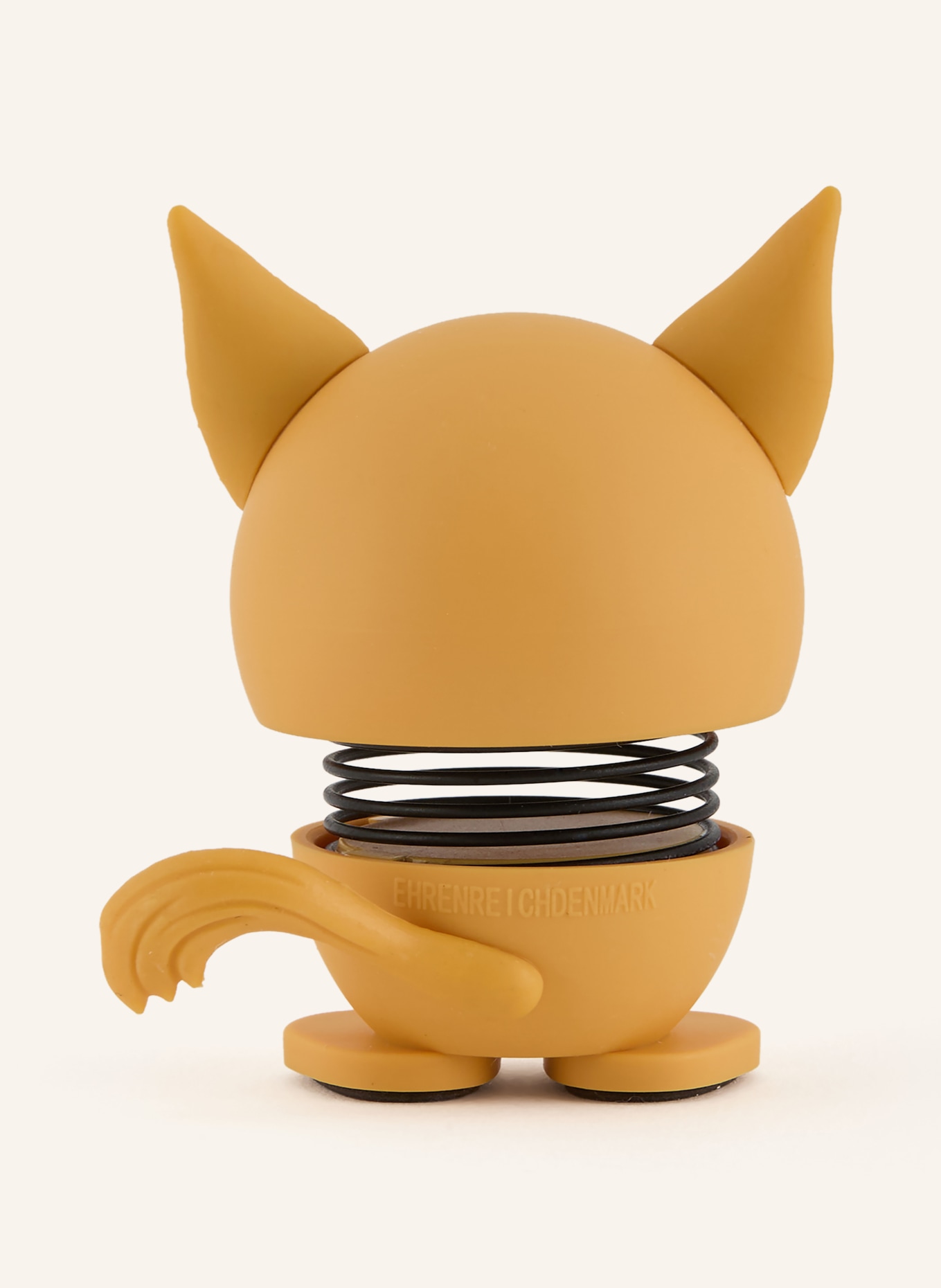 Hoptimist Decorative Figurine ORANGE TABBY XS: CAMEL / PINK / DARK ORANGE