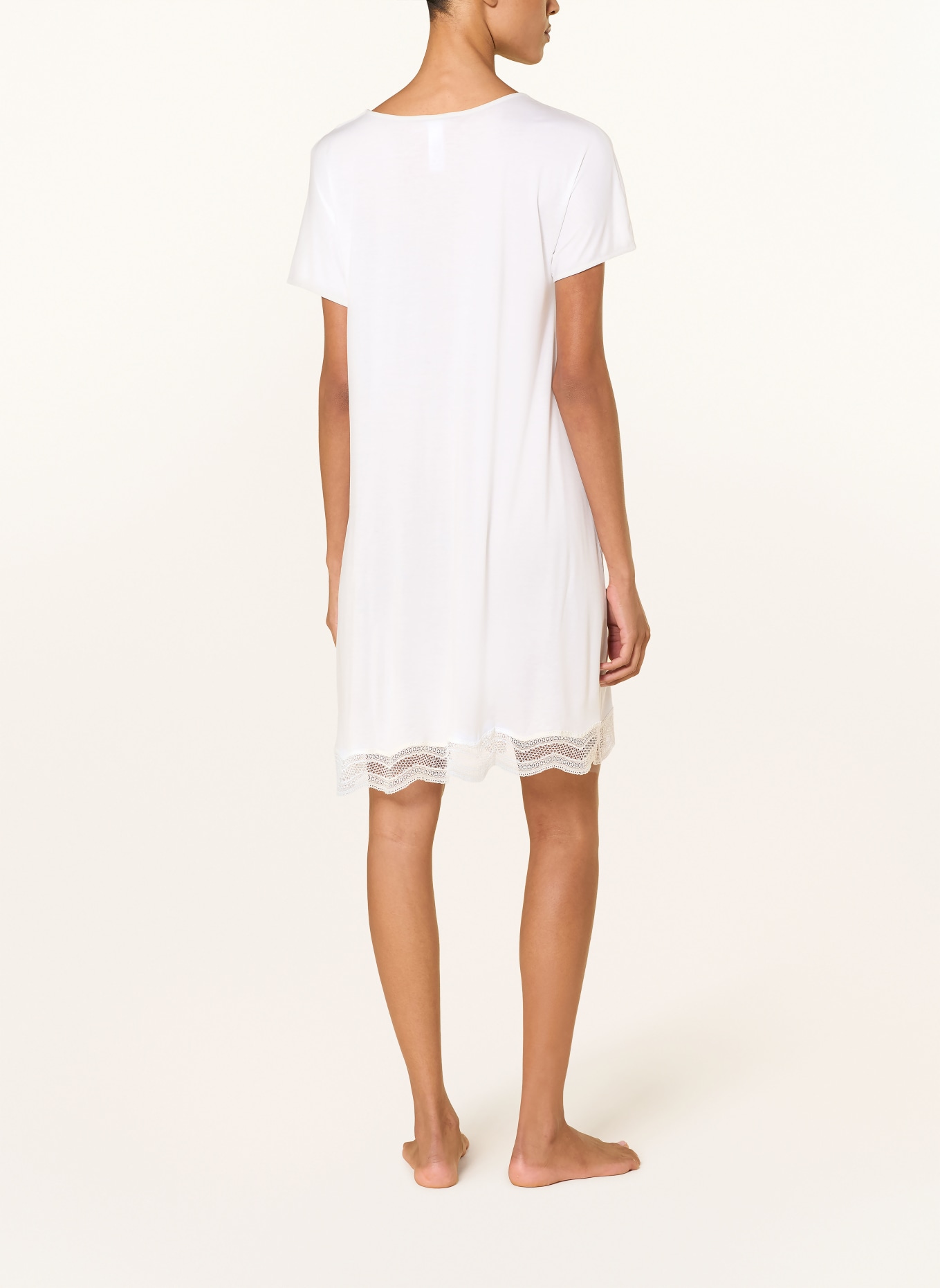 HANRO Nachthemd CIRA: WEISS