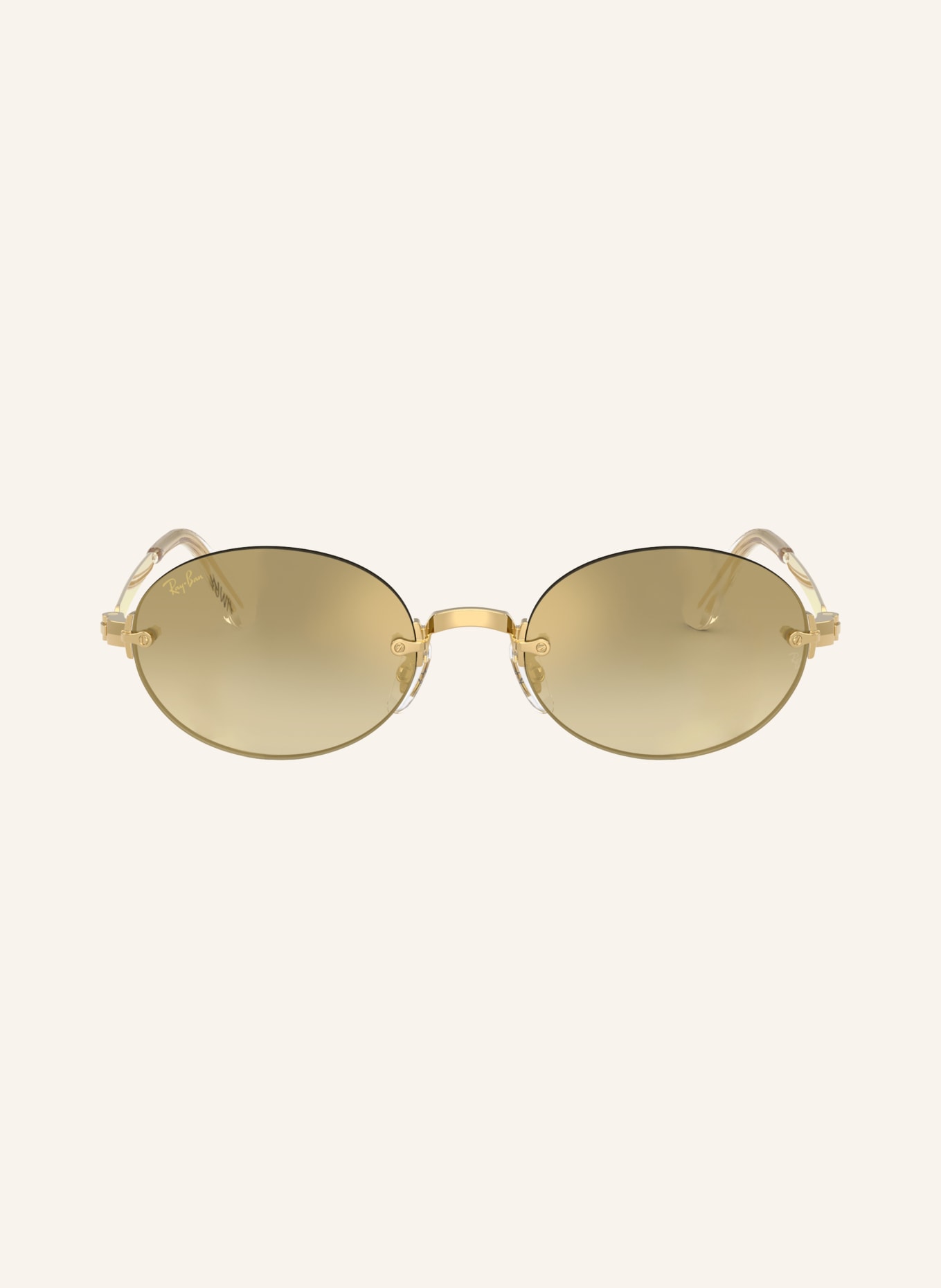 Ray-Ban Lunettes de soleil RB3929: OR/MARRON MIROIR
