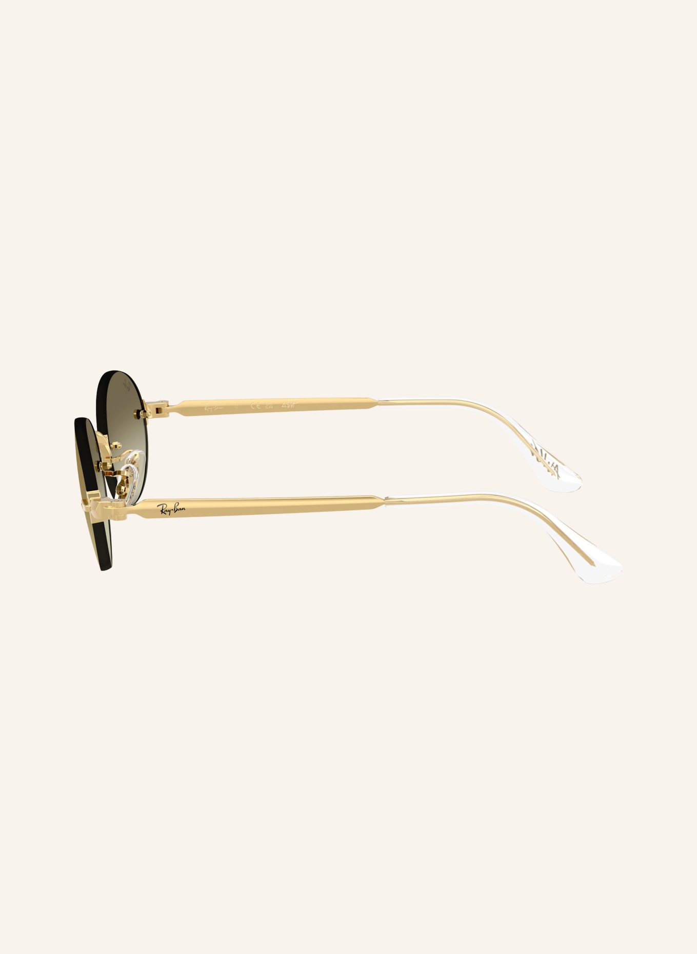 Ray-Ban Lunettes de soleil RB3929: OR/MARRON MIROIR
