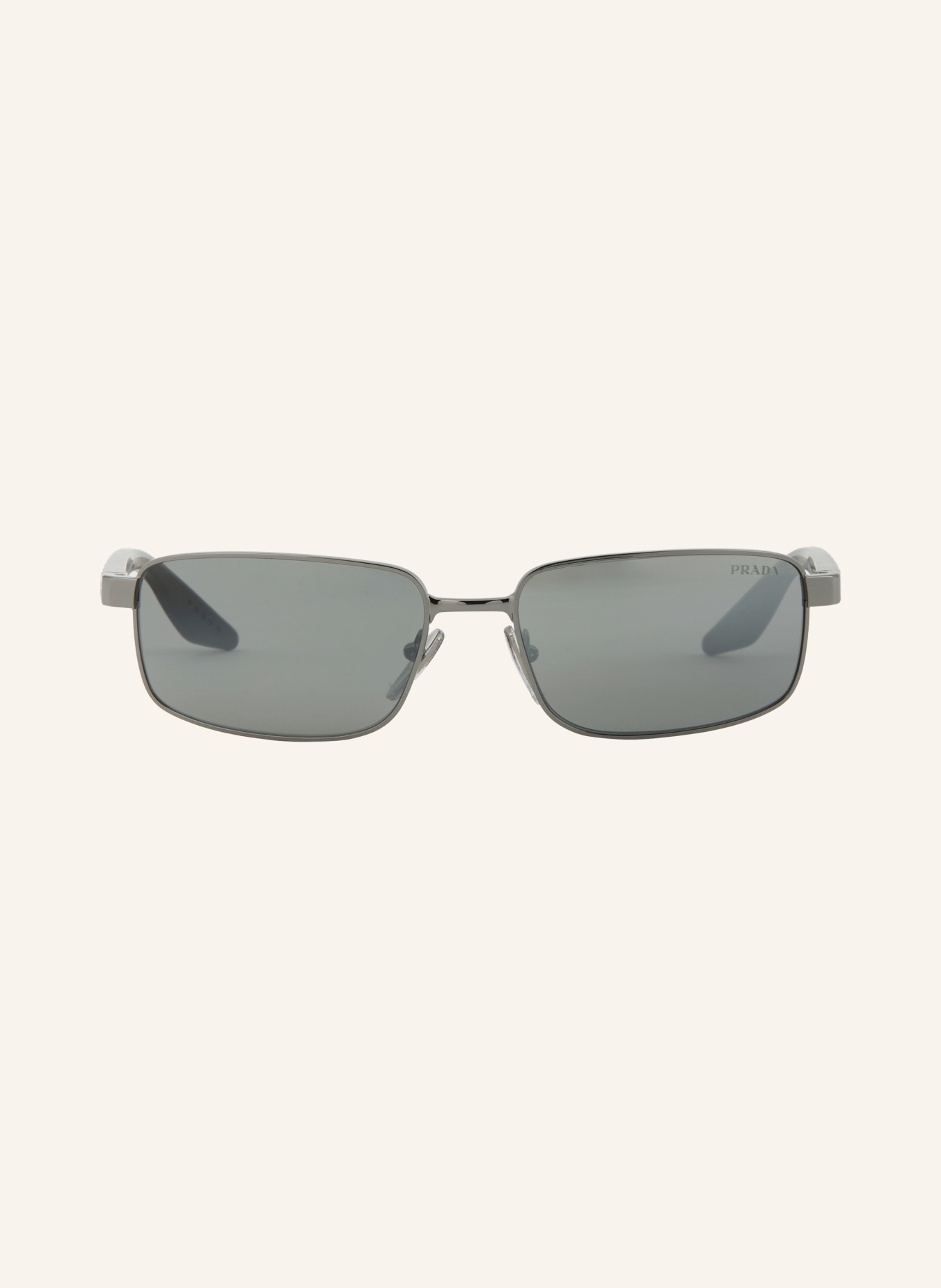 PRADA LINEA ROSSA Sonnenbrille PS B54S: GRAU/ GRAU VERSPIEGELT