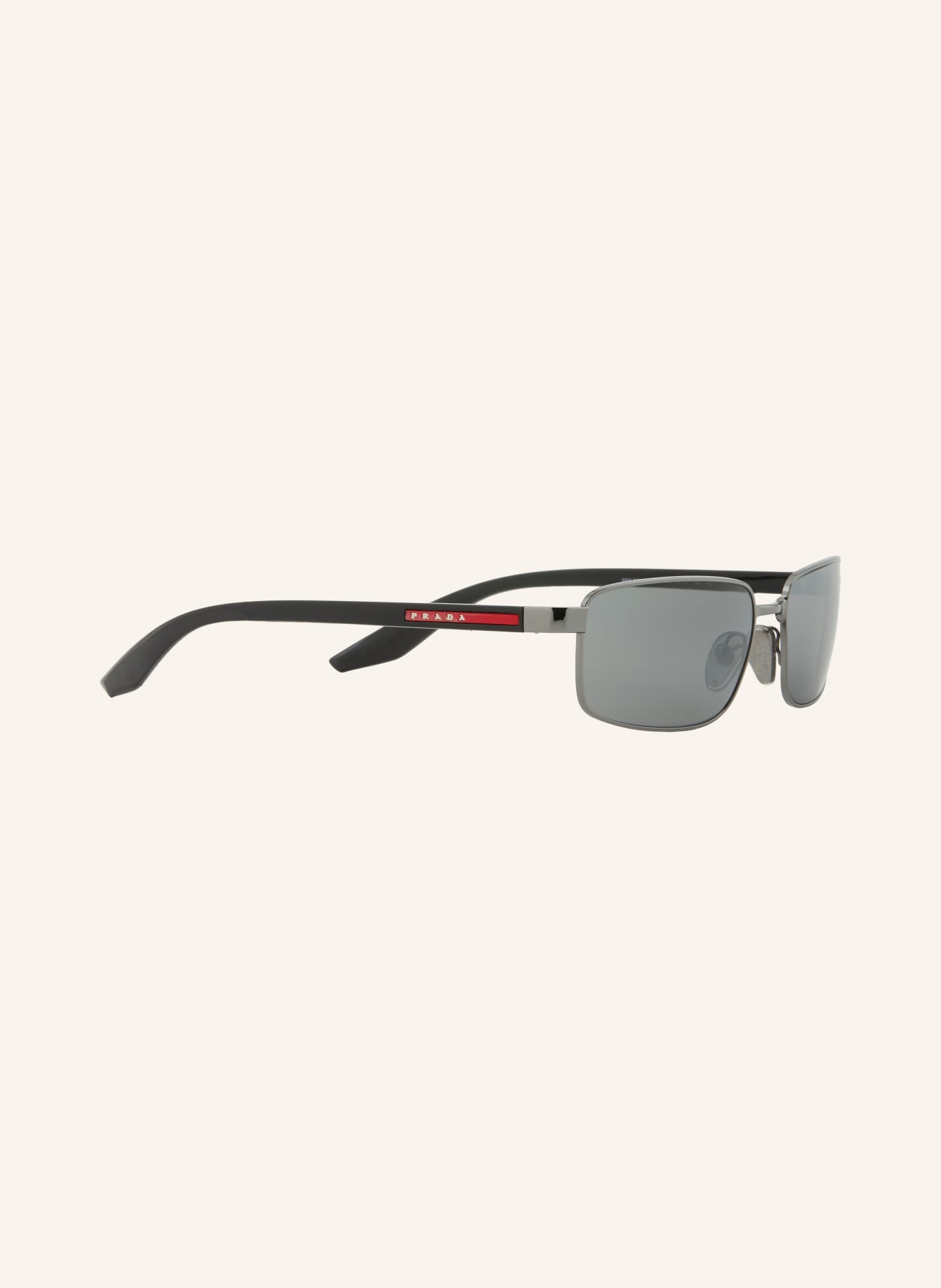 PRADA LINEA ROSSA Sonnenbrille PS B54S: GRAU/ GRAU VERSPIEGELT