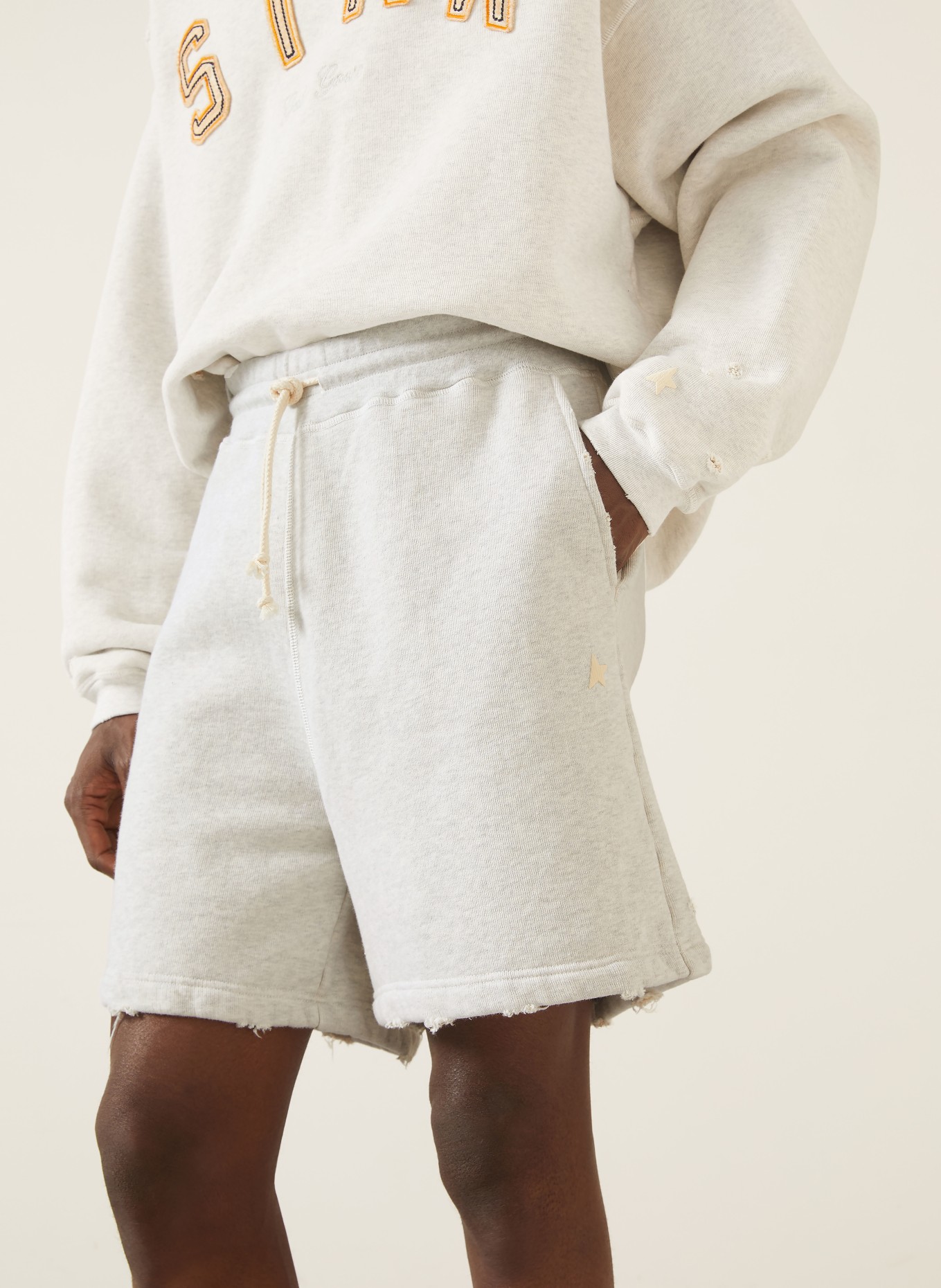 GOLDEN GOOSE Sweatpants: HELLGRAU